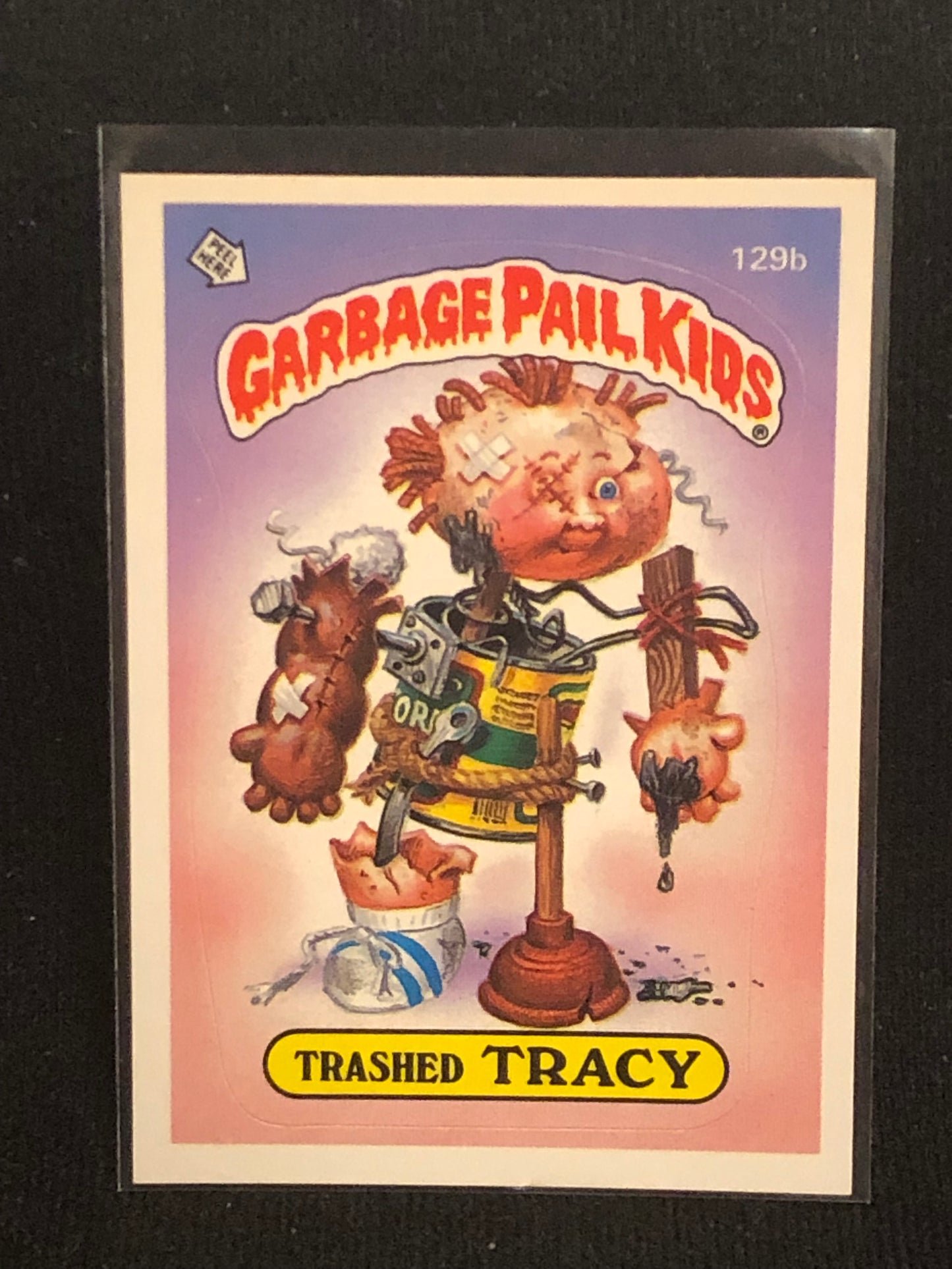 Garbage Pail Kids Original Series 4 (os4) 129b Trashed Tracy