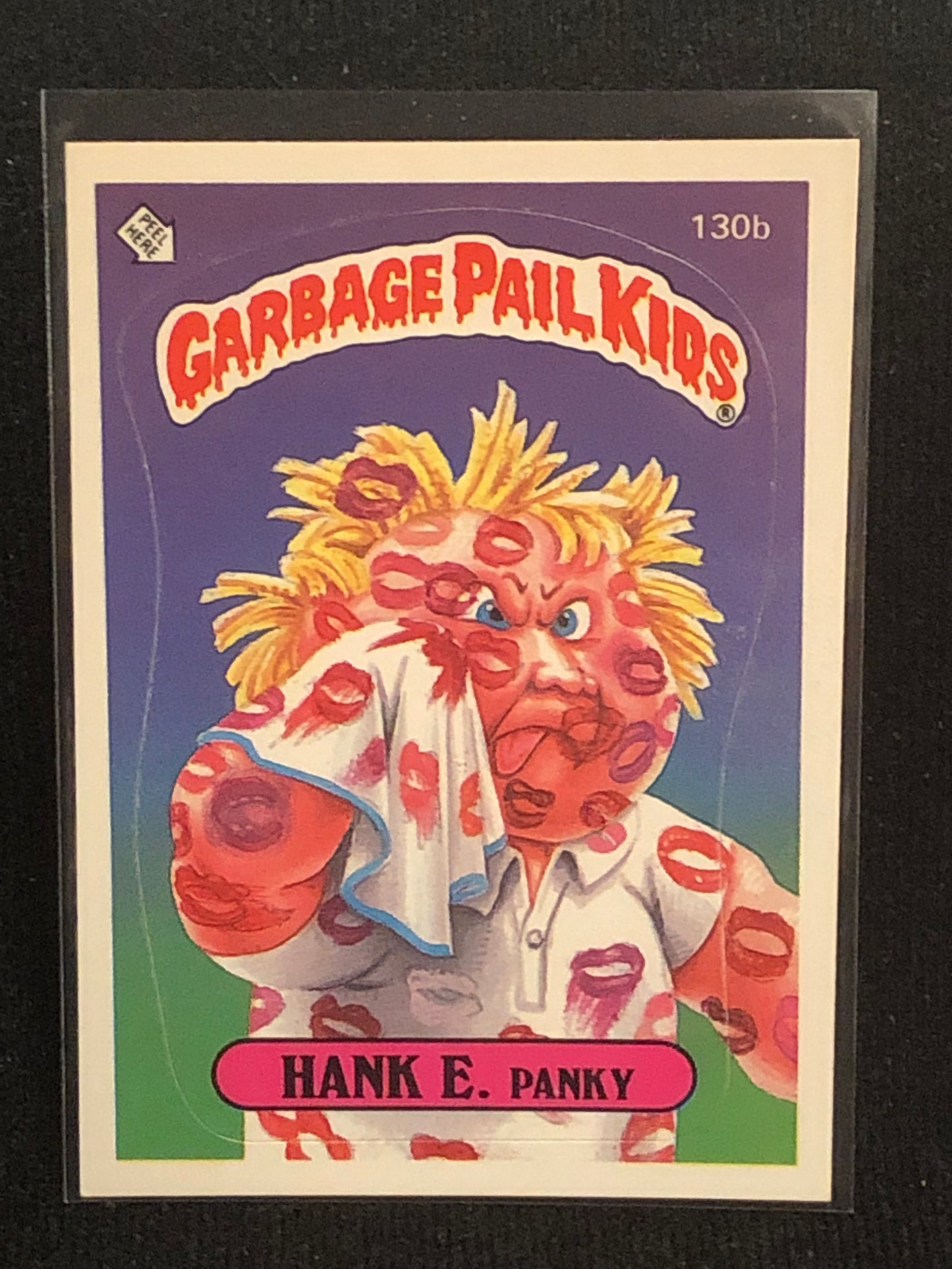 Garbage Pail Kids Original Series 4 (os4) 130b Hank E Panky