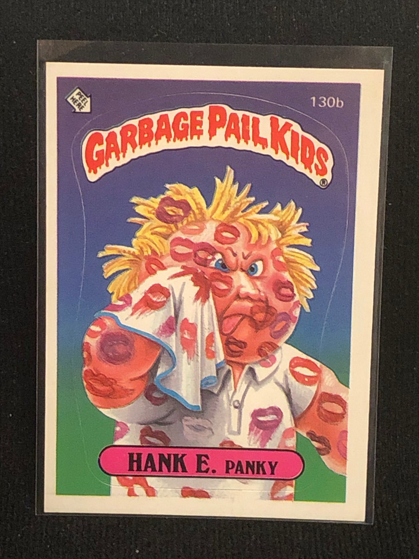 Garbage Pail Kids Original Series 4 (os4) 130b Hank E Panky