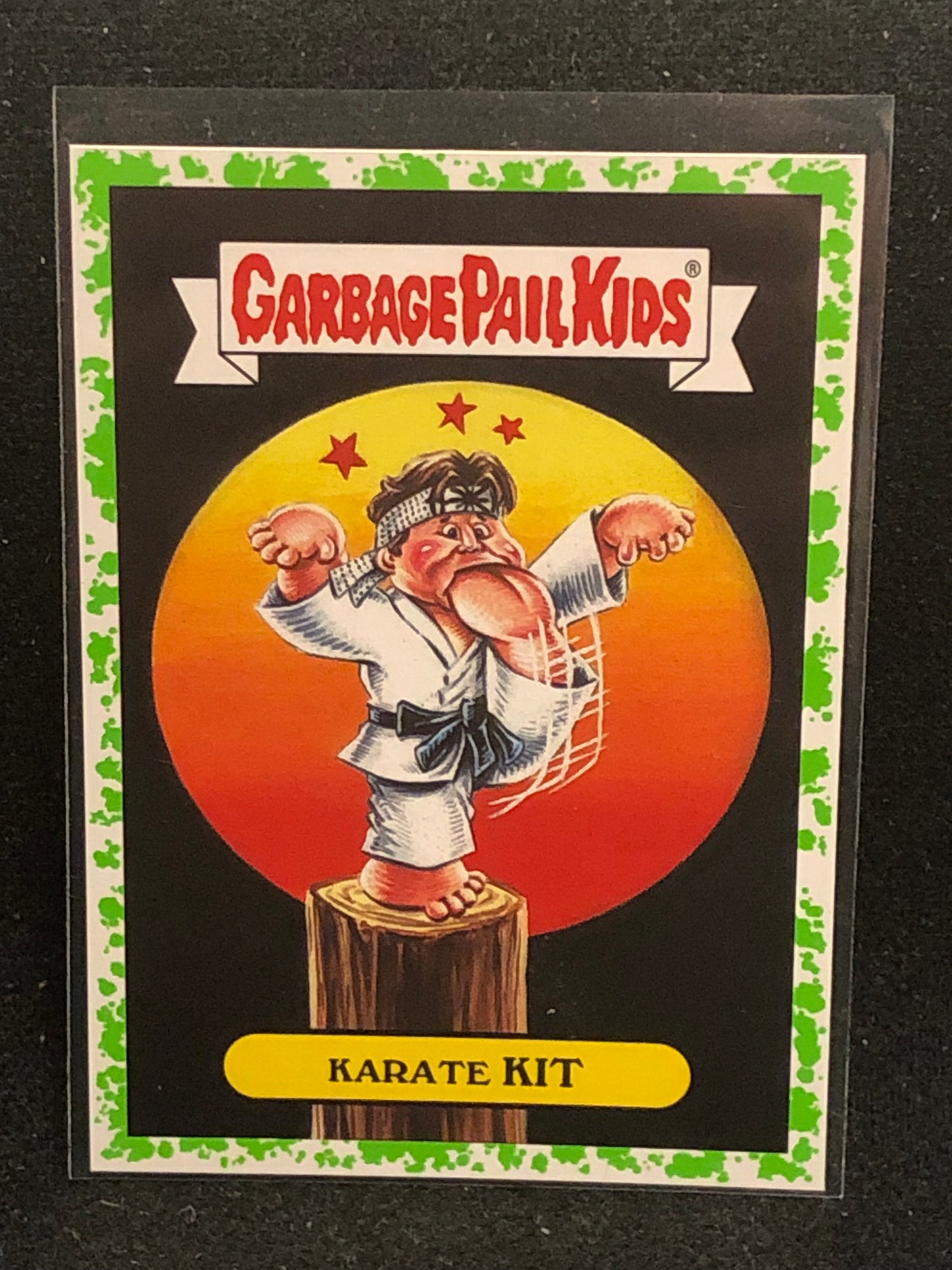 Garbage Pail Kids We Hate The 80's U-PICK Green Parallel Singles