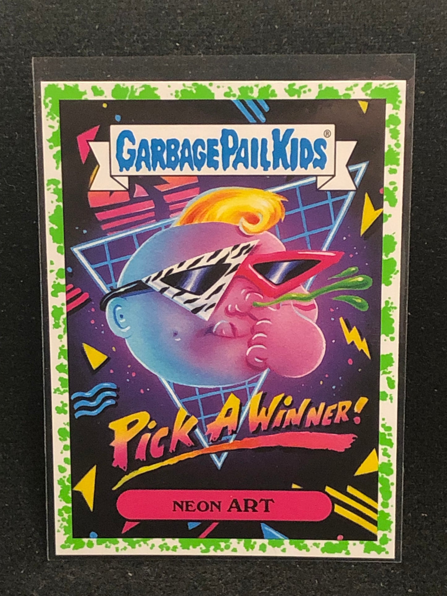 Garbage Pail Kids We Hate The 80's U-PICK Green Parallel Singles