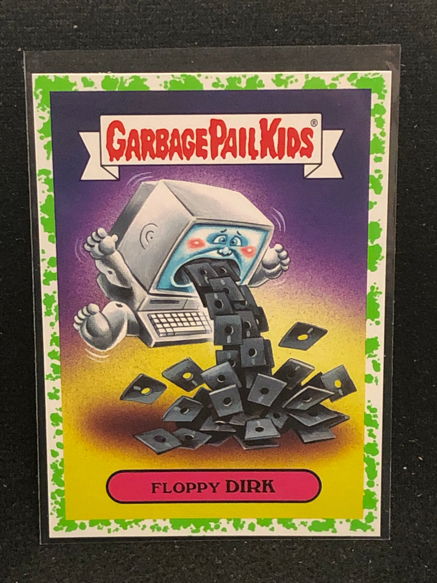 Garbage Pail Kids We Hate The 80's U-PICK Green Parallel Singles