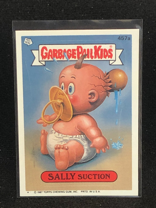 Garbage Pail Kids Original Series 11 (os11) 457a Sally Suction
