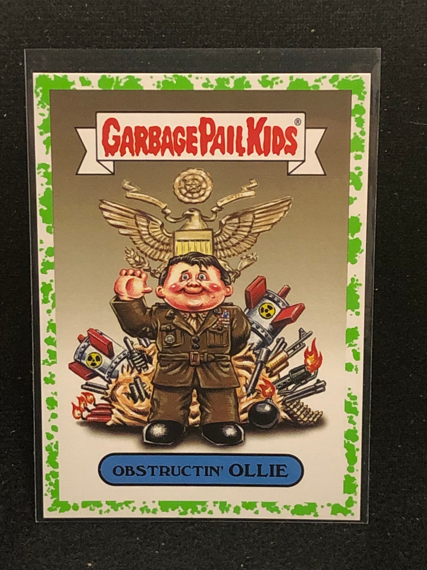 Garbage Pail Kids We Hate The 80's U-PICK Green Parallel Singles