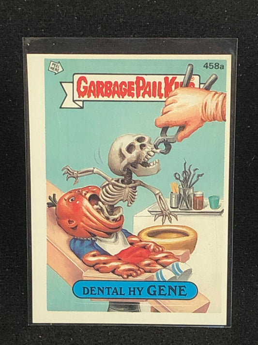 Garbage Pail Kids Original Series 11 (os11) 458a Dental Hy Gene