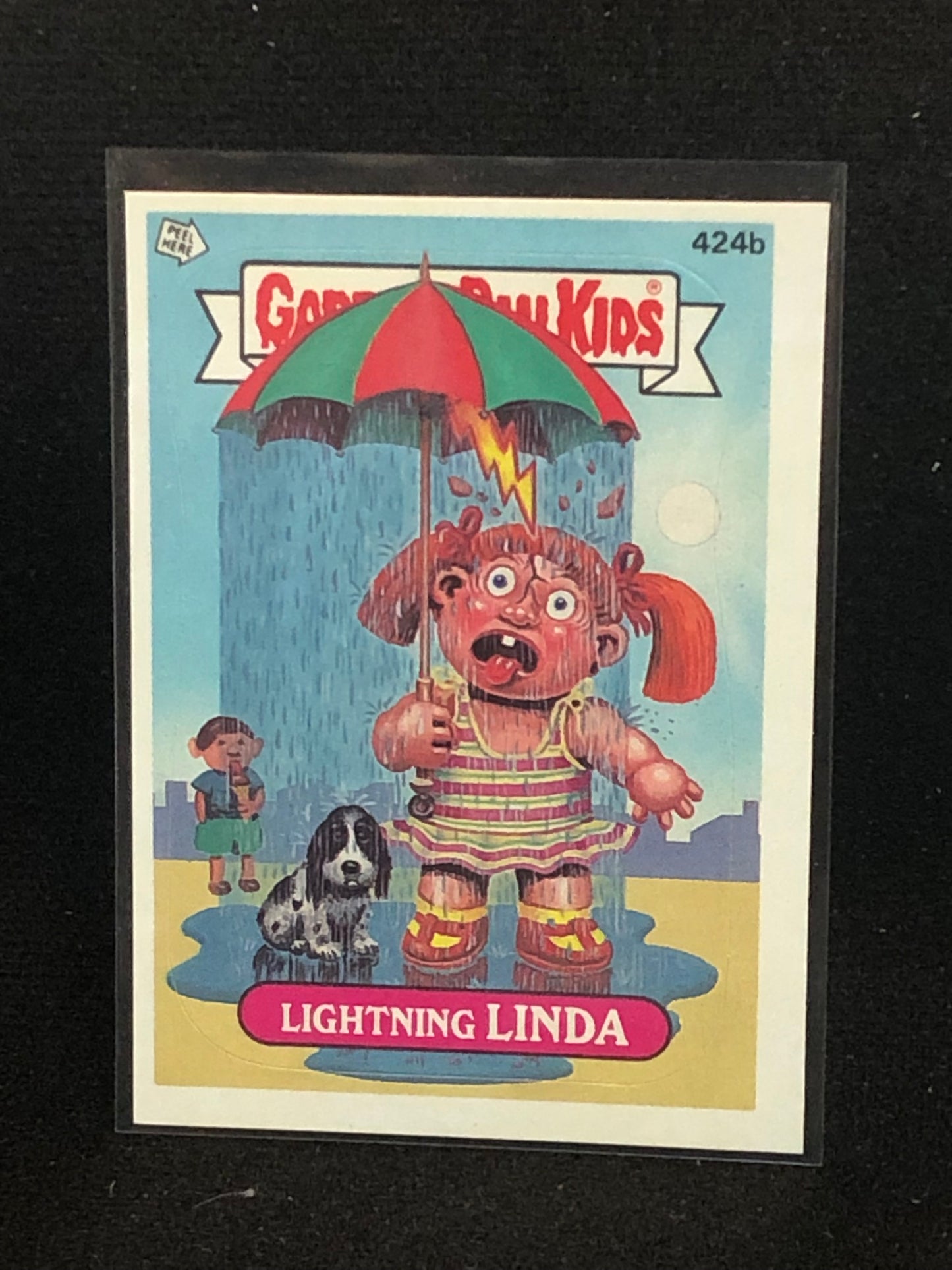 Garbage Pail Kids Original Series 11 (os11) 424b Lightning Linda