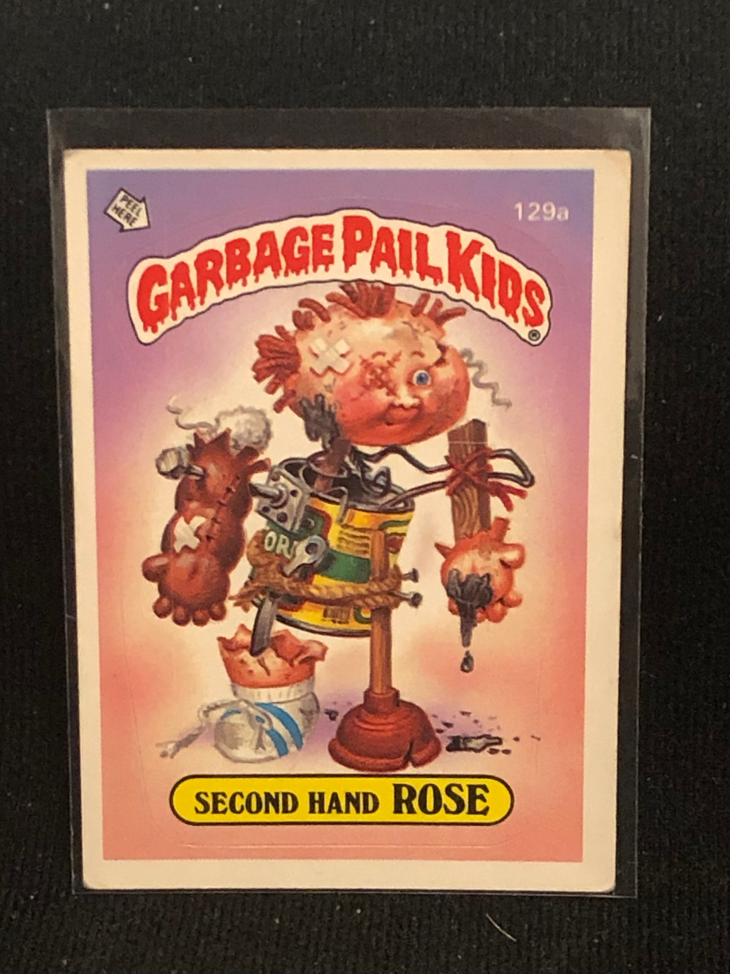 Garbage Pail Kids Original Series 4 (os4) 129a Second Hand Rose