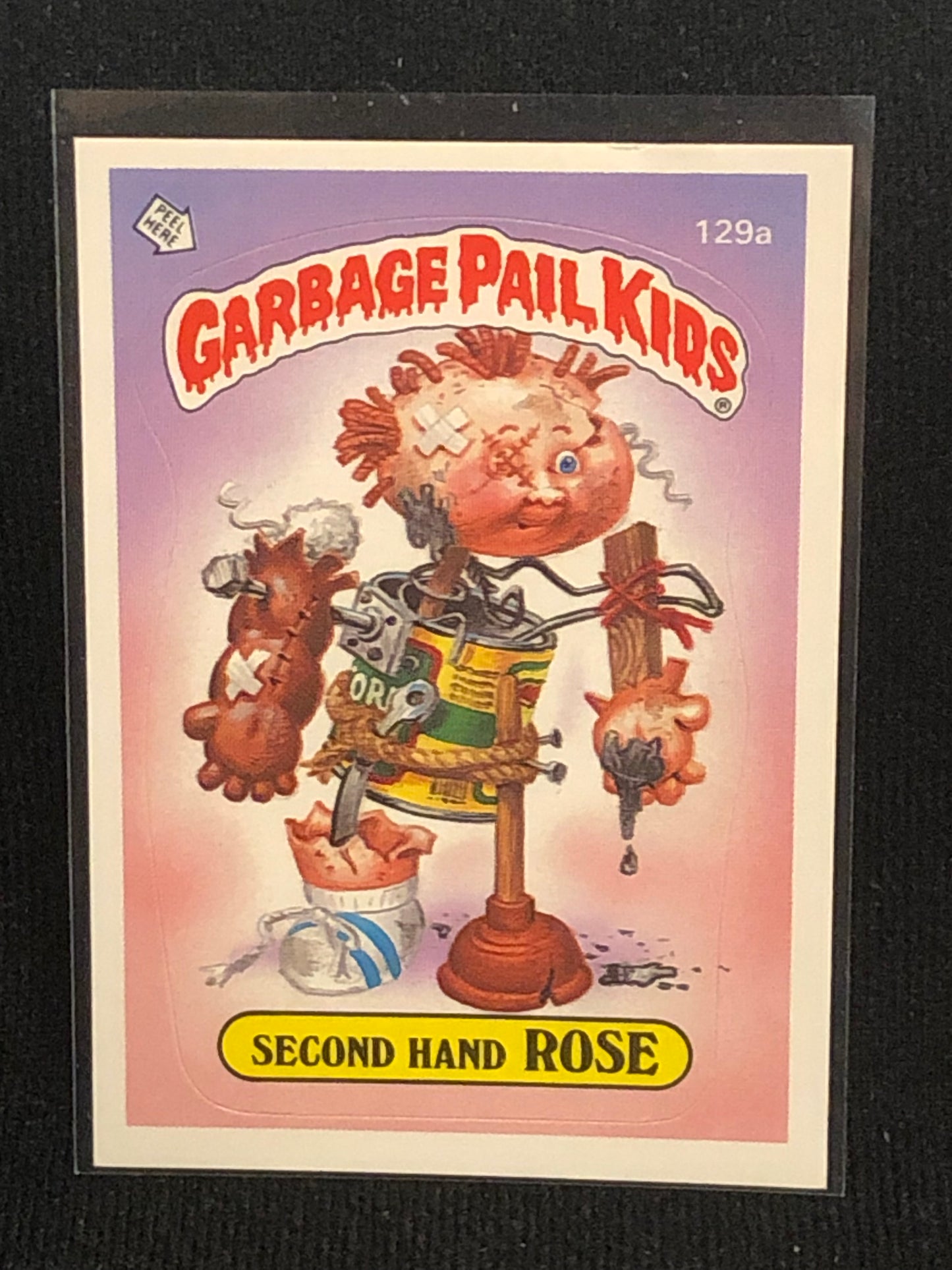 Garbage Pail Kids Original Series 4 (os4) 129a Second Hand Rose