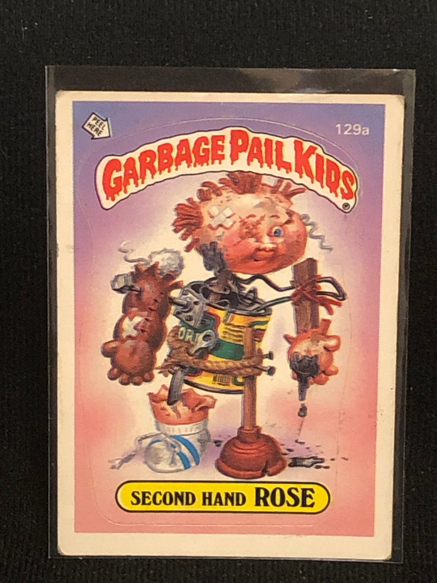 Garbage Pail Kids Original Series 4 (os4) 129a Second Hand Rose