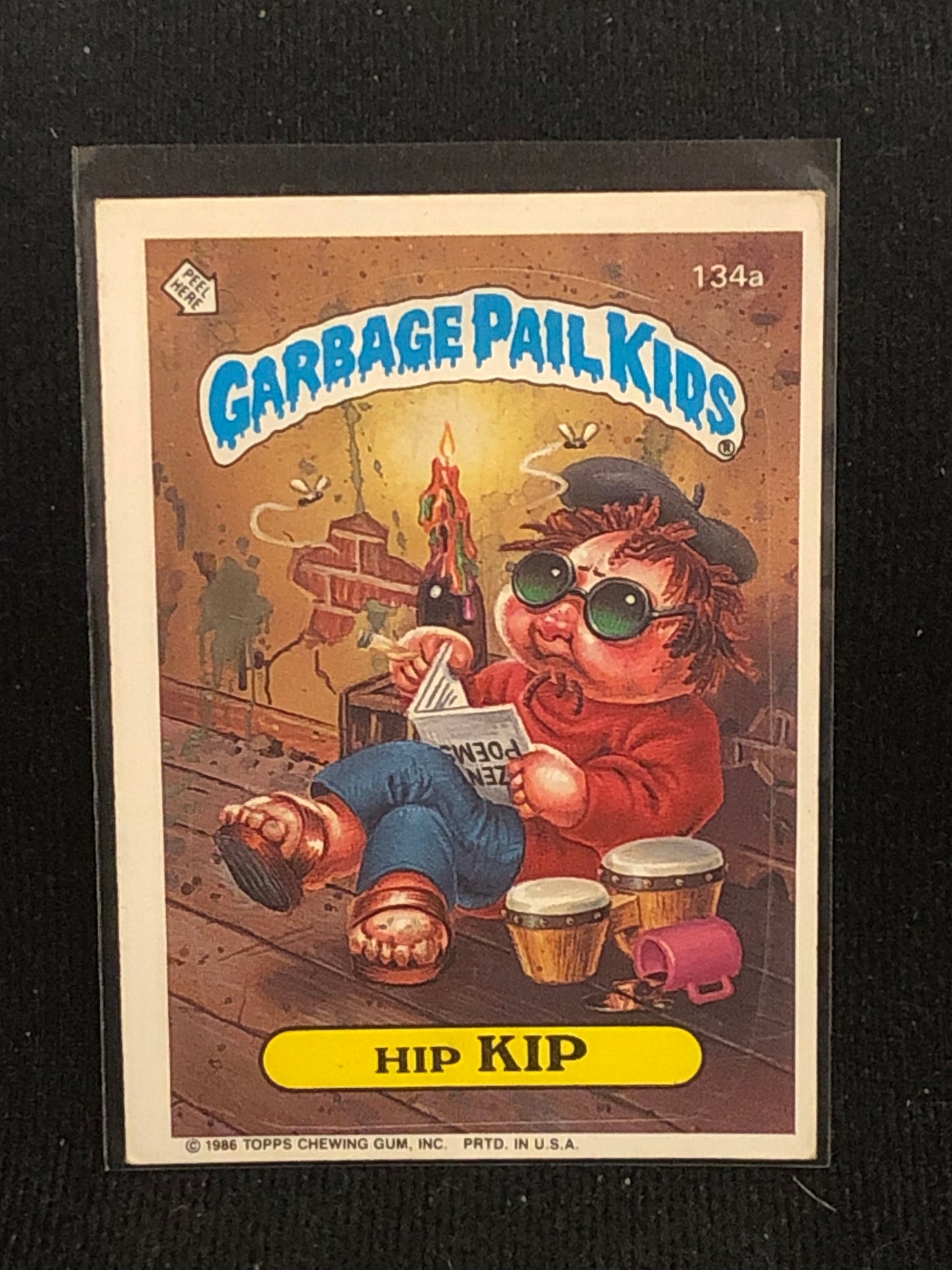 Garbage Pail Kids Original Series 4 (os4) 134a Hip Kip