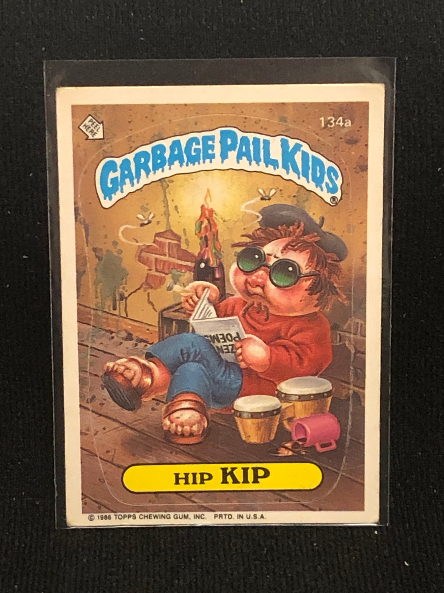 Garbage Pail Kids Original Series 4 (os4) 134a Hip Kip