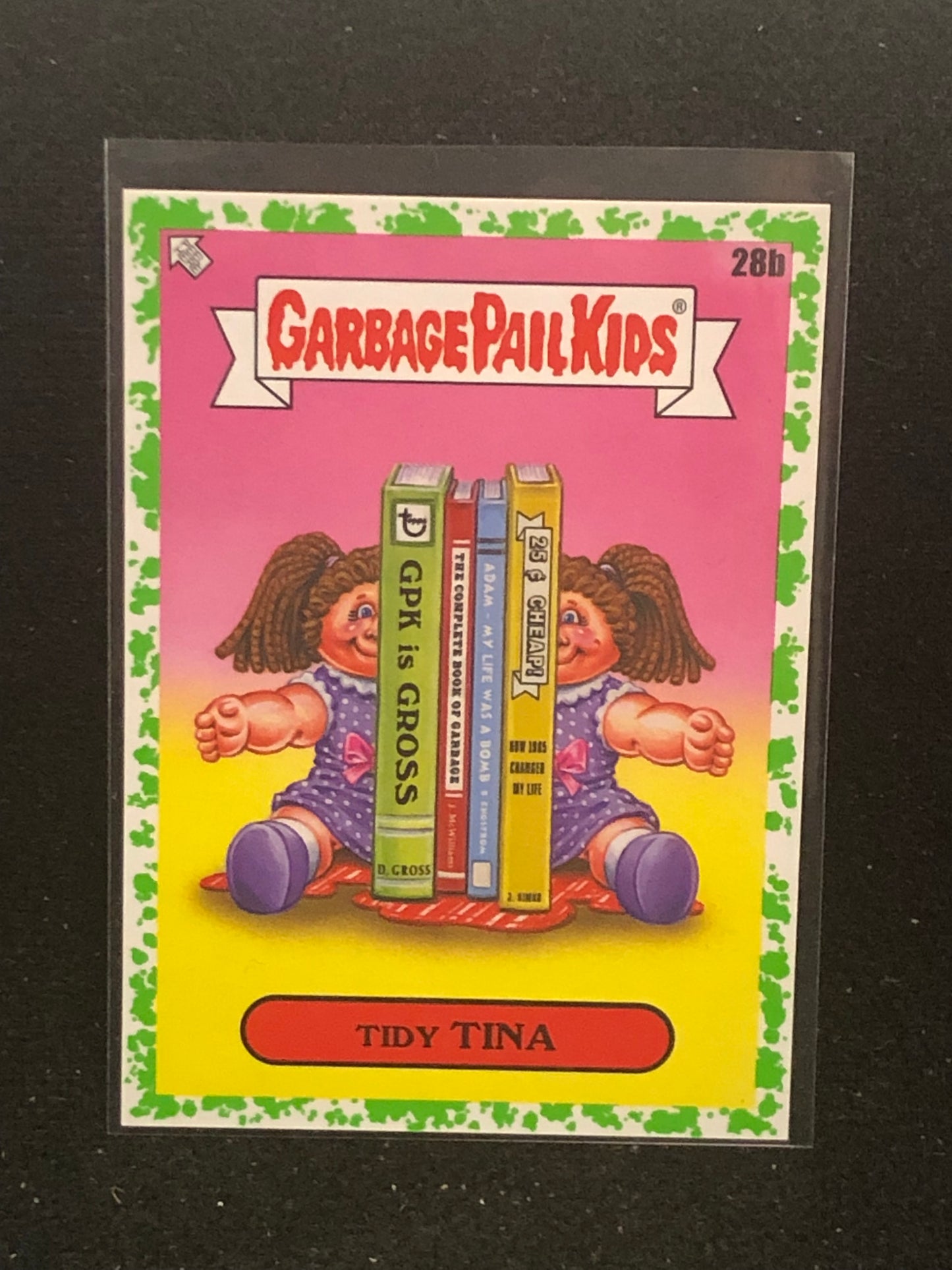 Garbage Pail Kids Bookworms U-PICK Green Parallel Singles