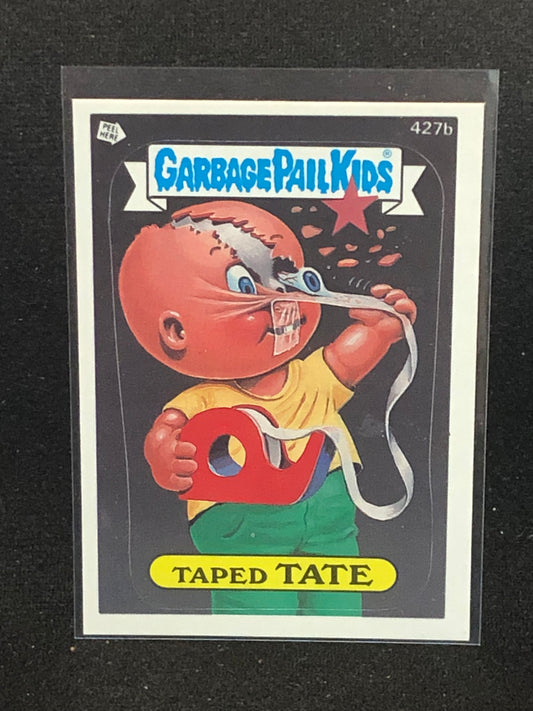 Garbage Pail Kids Original Series 11 (os11) 427b Taped Tate