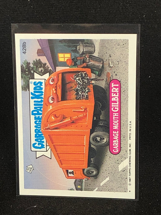 Garbage Pail Kids Original Series 11 (os11) 428b Garbage Mouth Gilbert