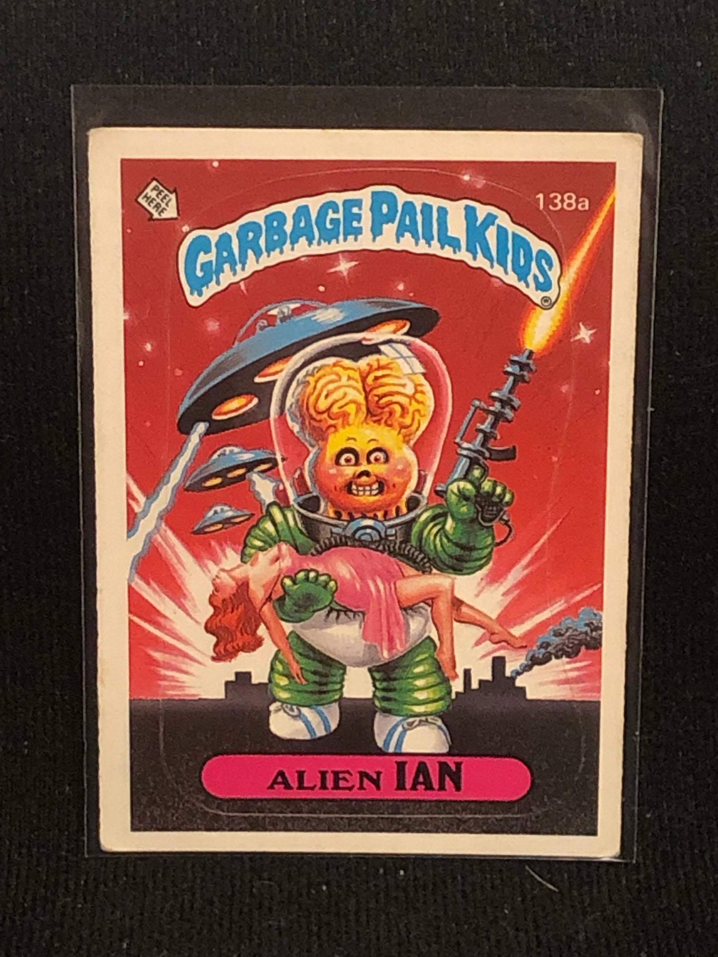 Garbage Pail Kids Original Series 4 (os4) 138a Alien Ian