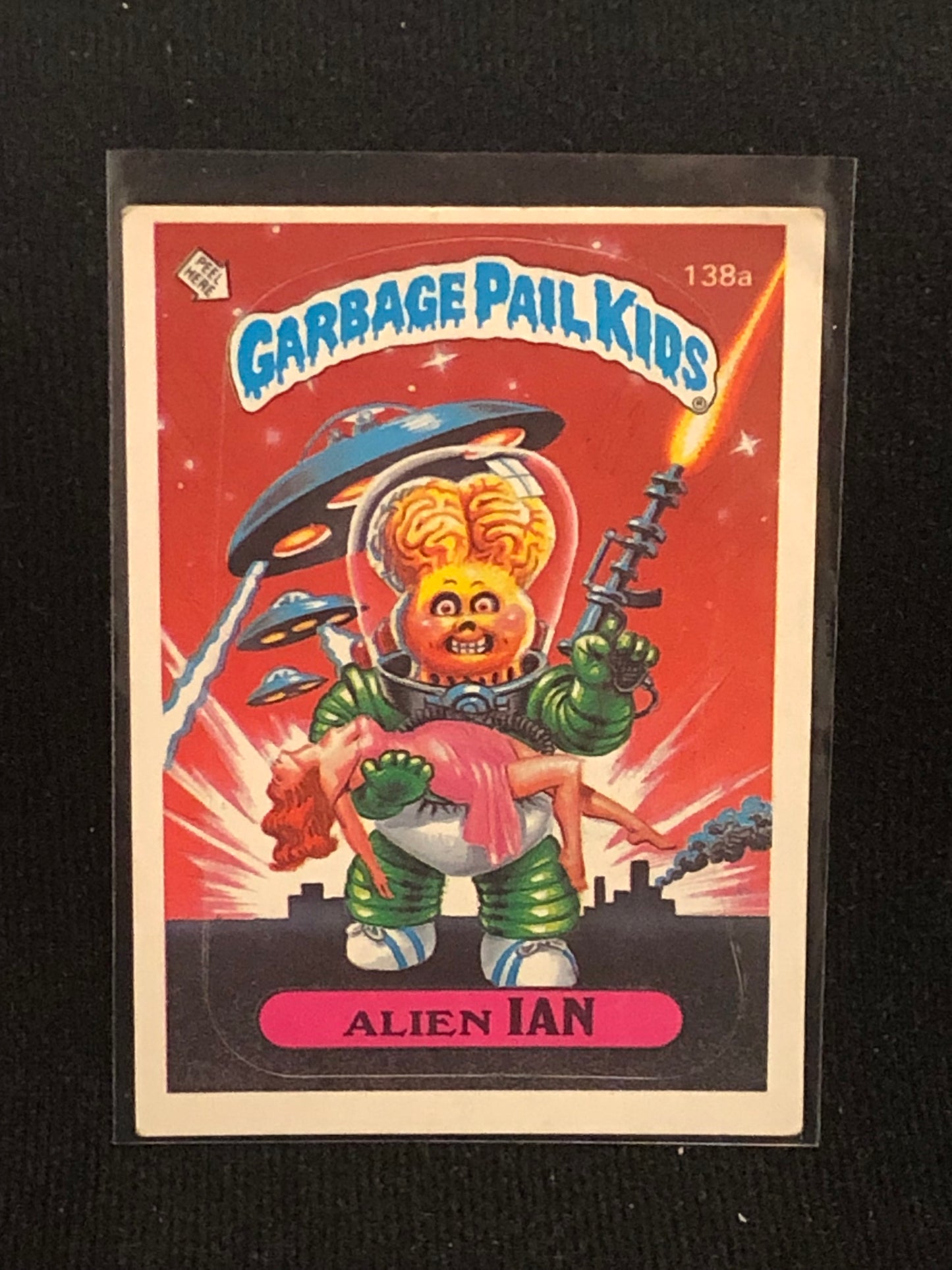 Garbage Pail Kids Original Series 4 (os4) 138a Alien Ian