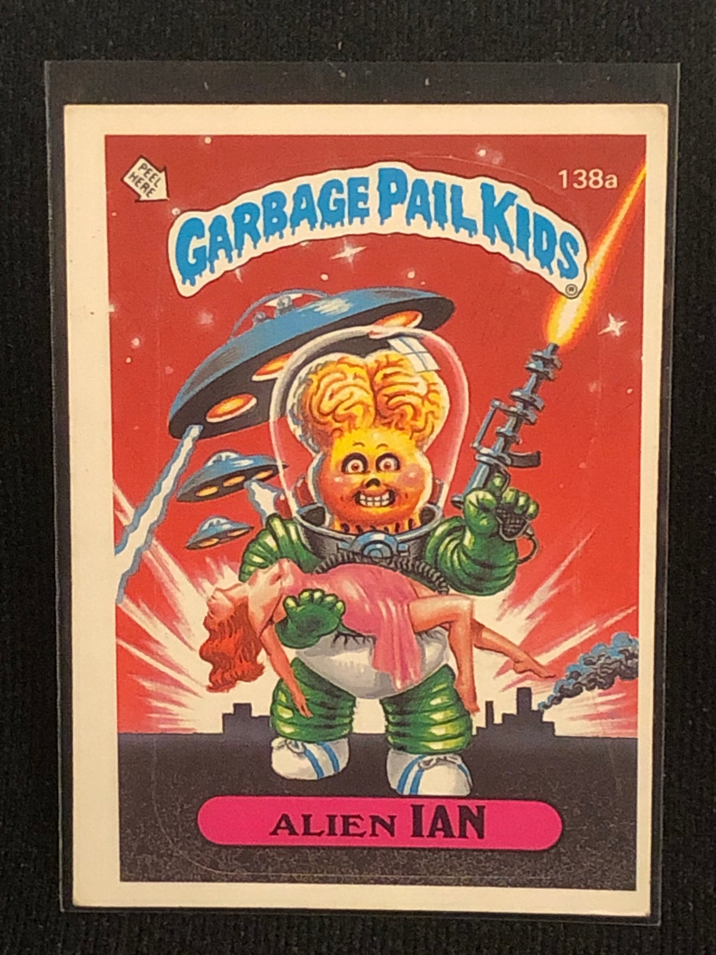 Garbage Pail Kids Original Series 4 (os4) 138a Alien Ian