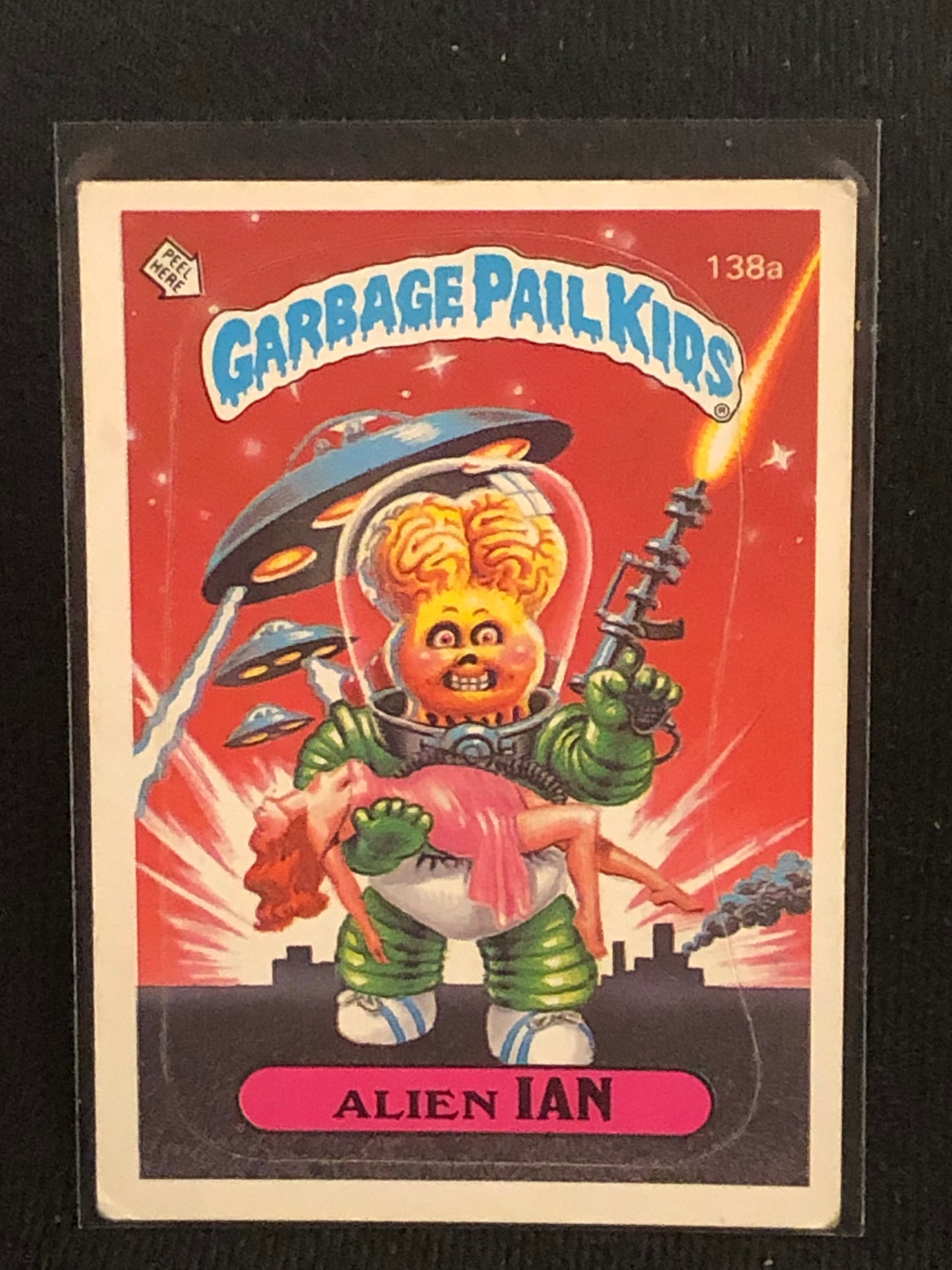 Garbage Pail Kids Original Series 4 (os4) 138a Alien Ian