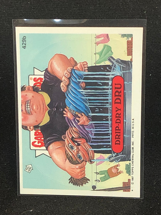 Garbage Pail Kids Original Series 11 (os11) 429b Drip Dry Dru