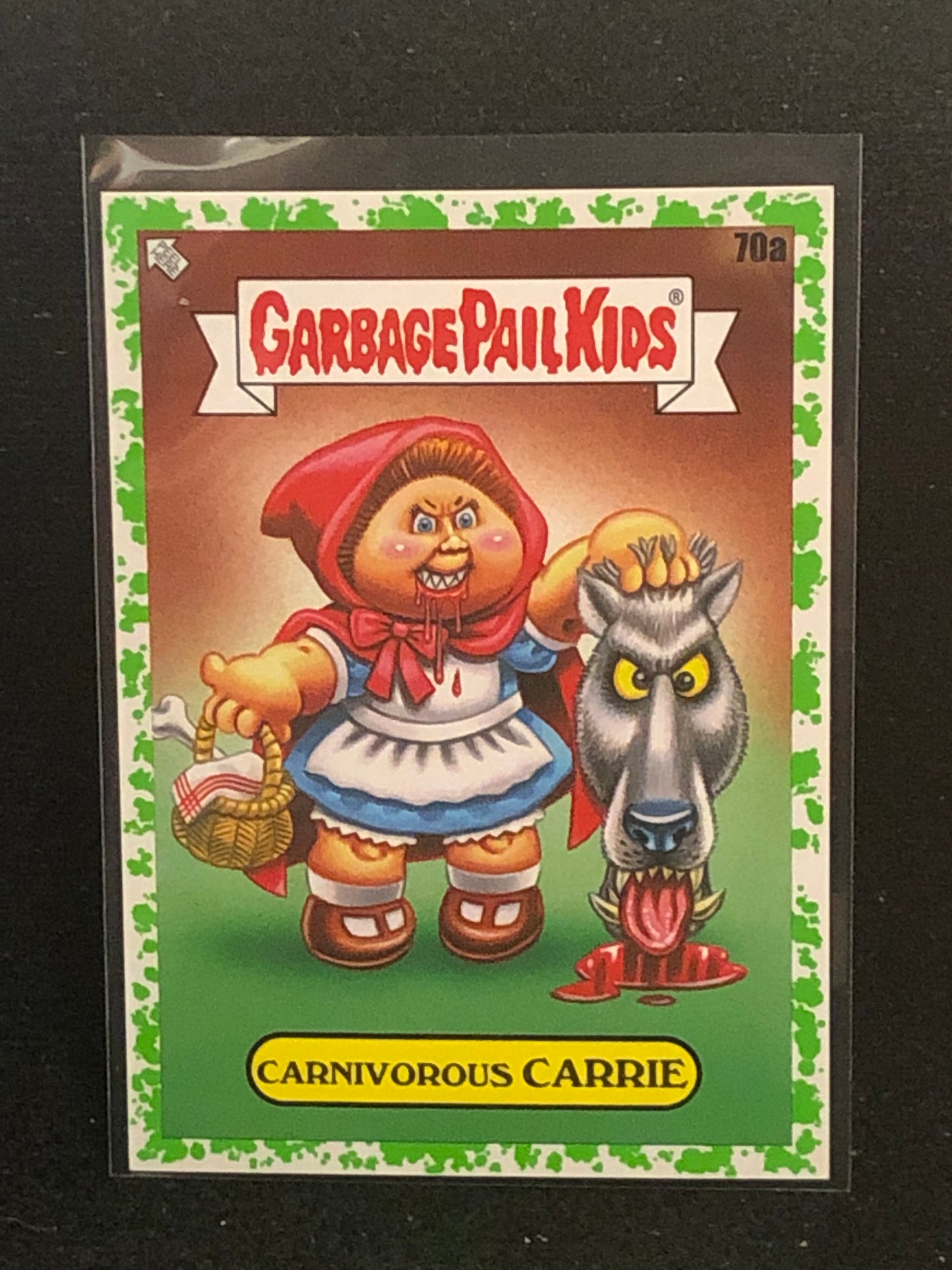 Garbage Pail Kids Bookworms U-PICK Green Parallel Singles