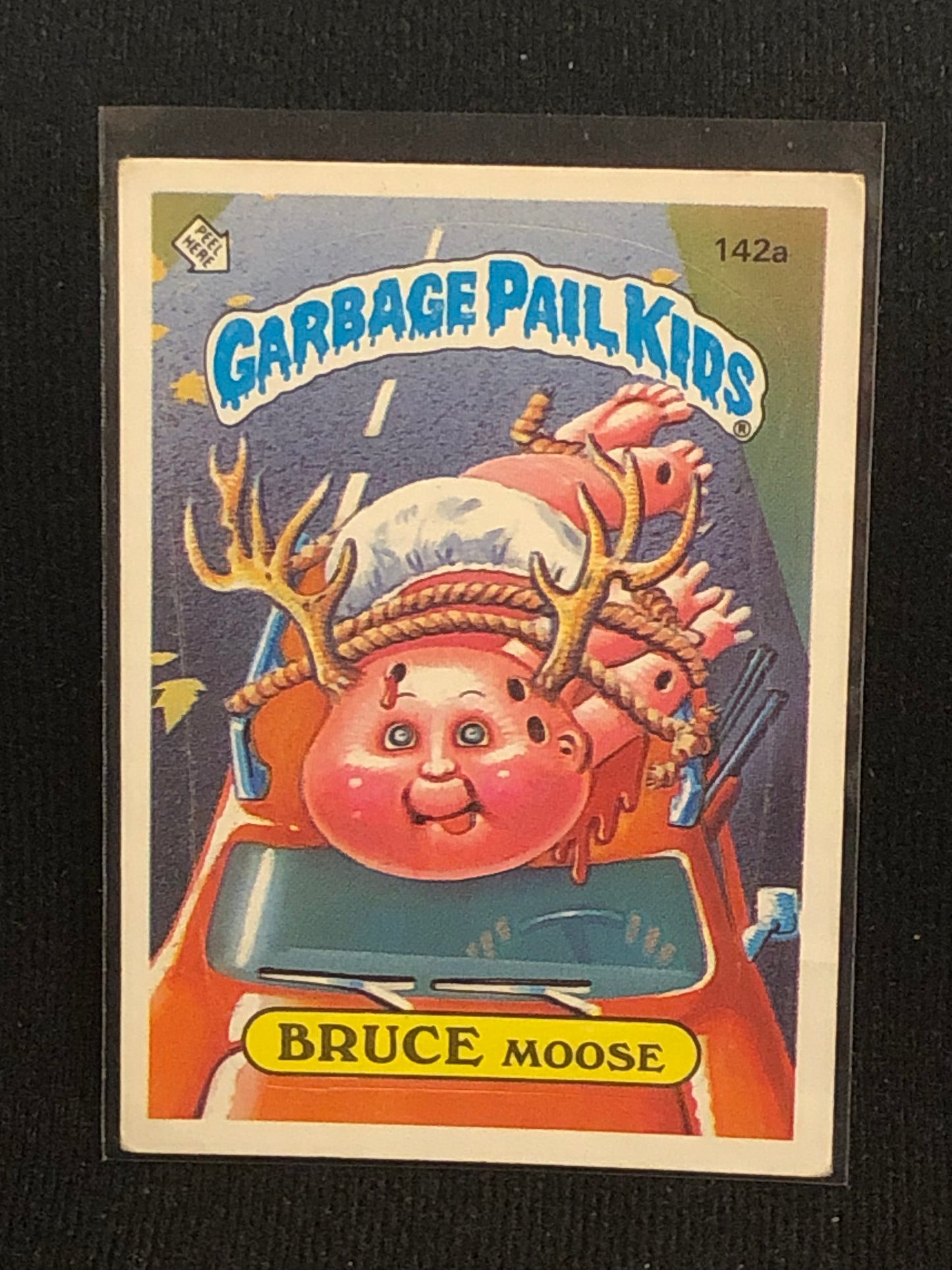 Garbage Pail Kids Original Series 4 (os4) 142a Bruce Moose