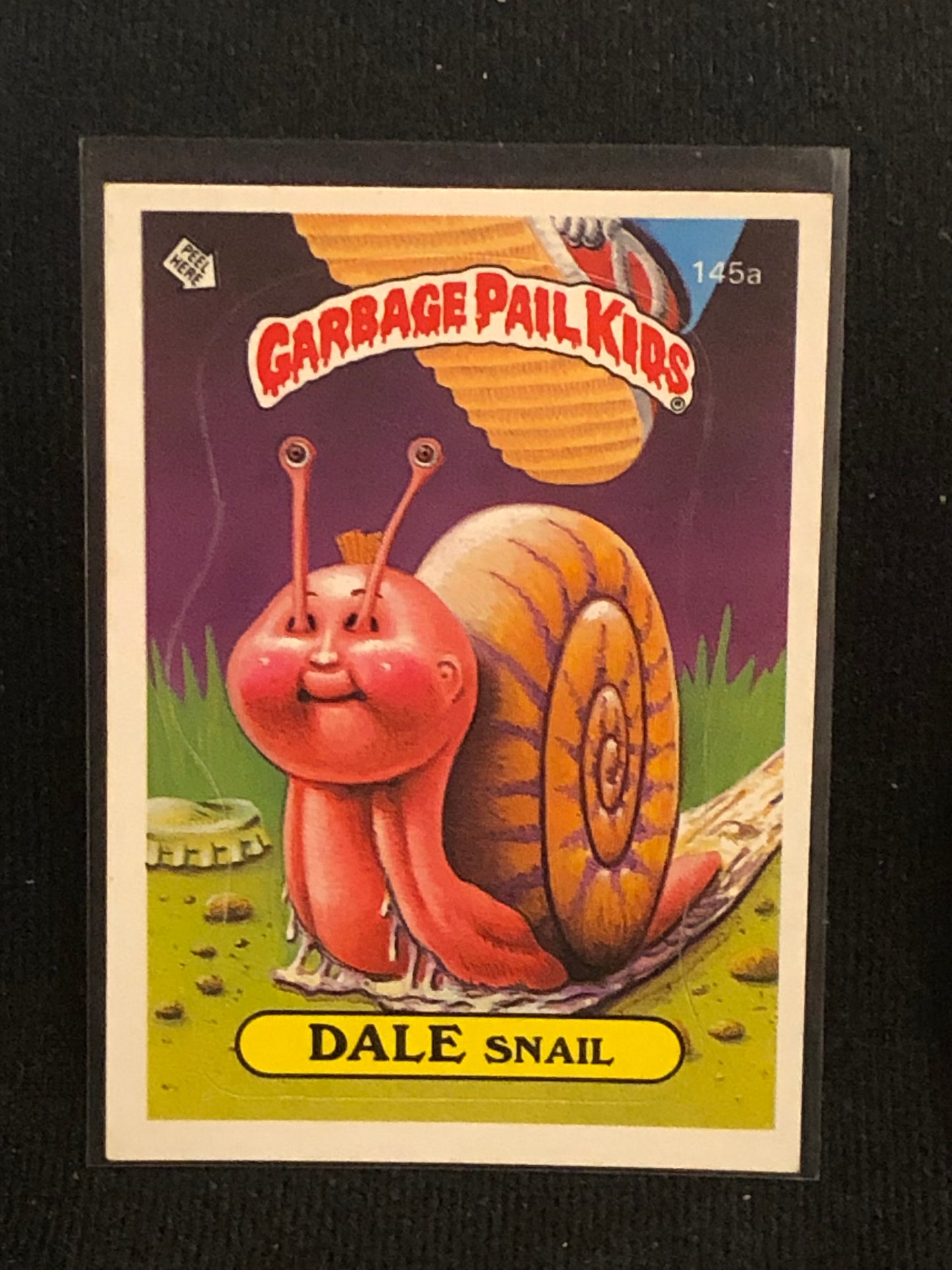 Garbage Pail Kids Original Series 4 (os4) 145 Dale Snail