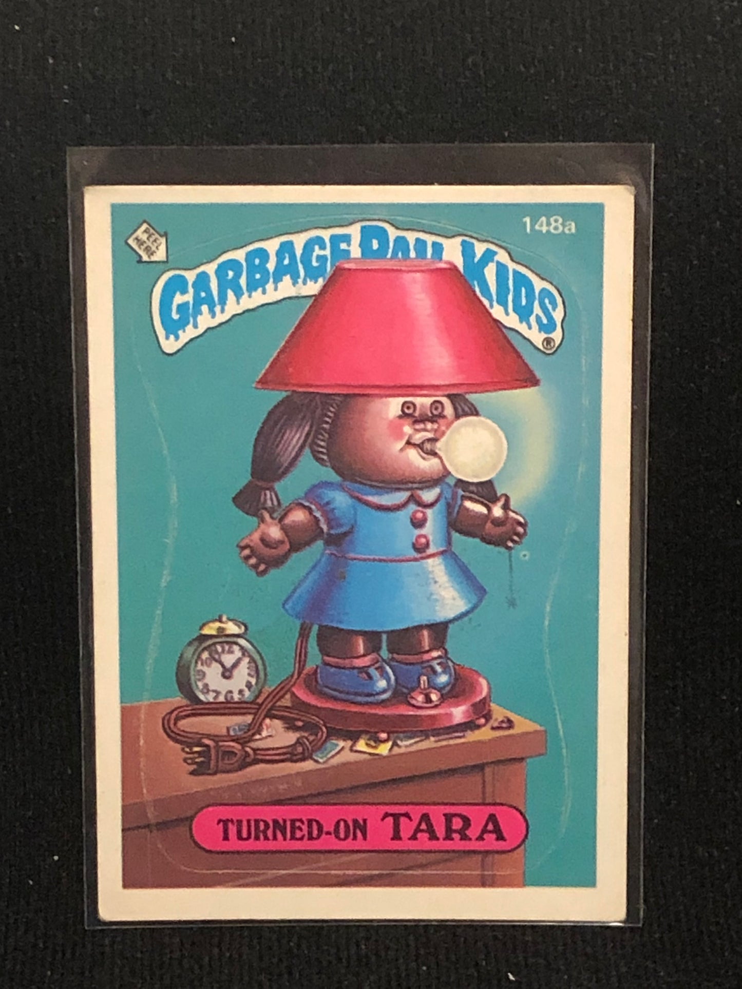 Garbage Pail Kids Original Series 4 (os4) 148a Turned On Tara