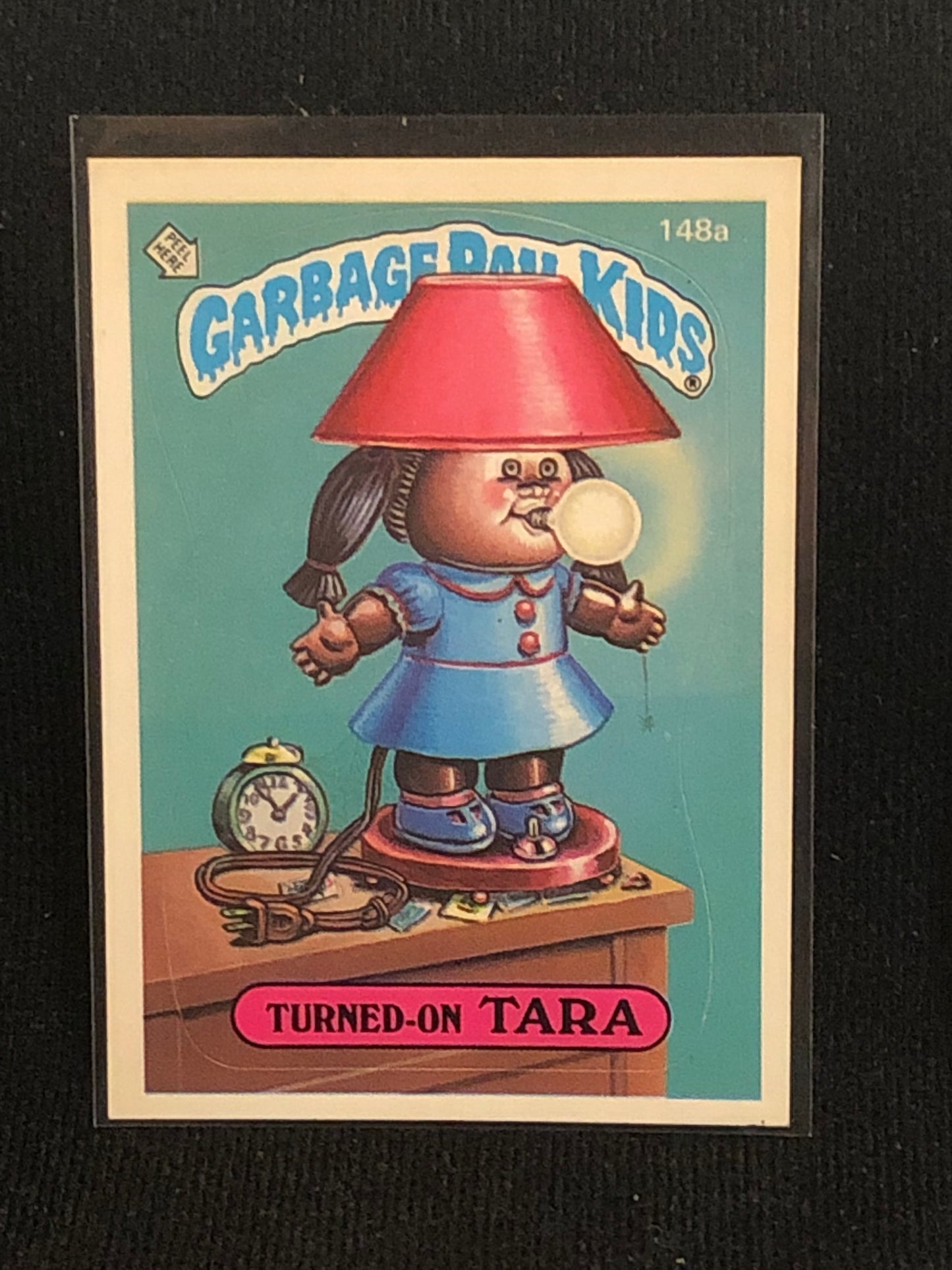 Garbage Pail Kids Original Series 4 (os4) 148a Turned On Tara