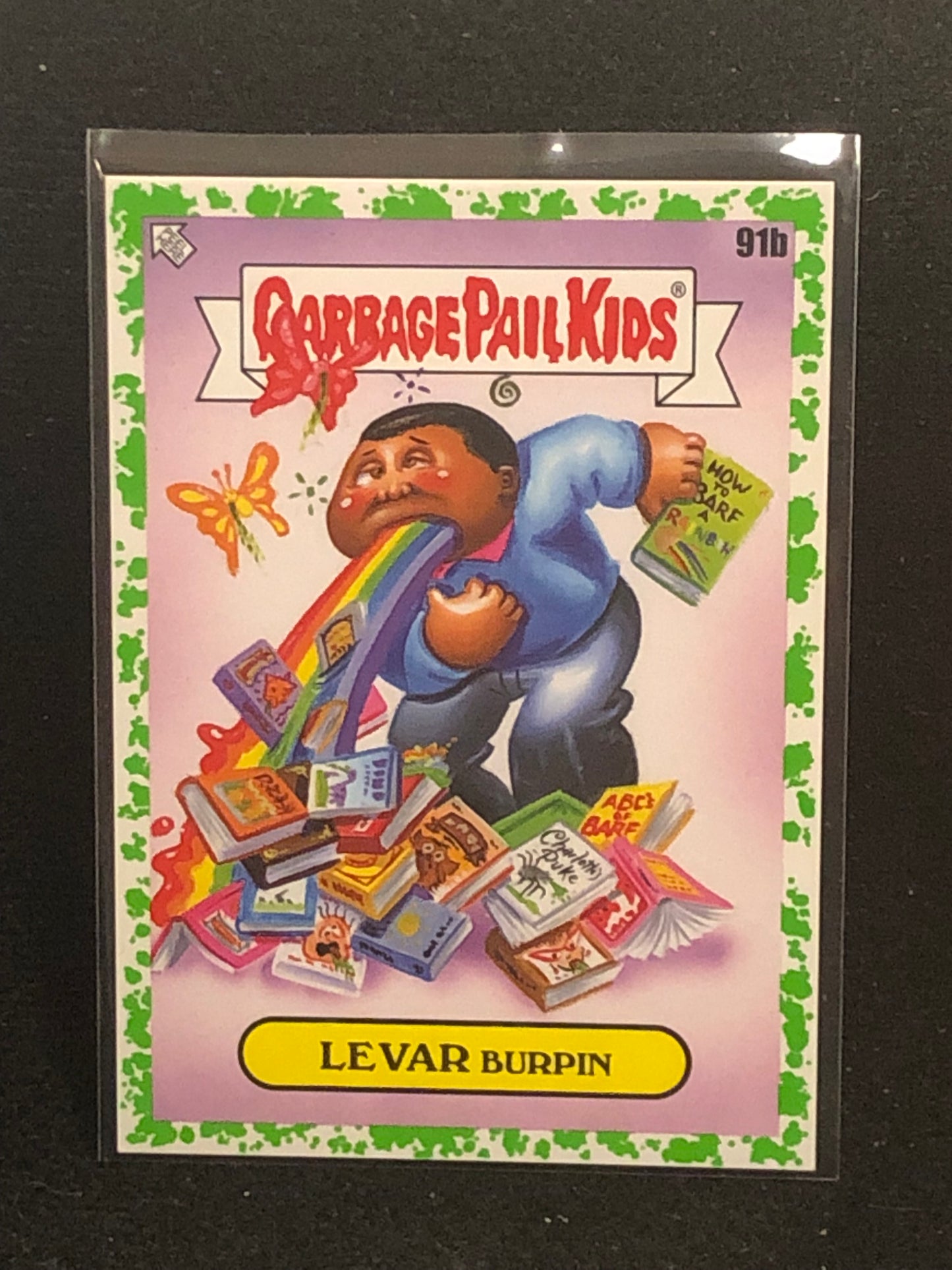 Garbage Pail Kids Bookworms U-PICK Green Parallel Singles