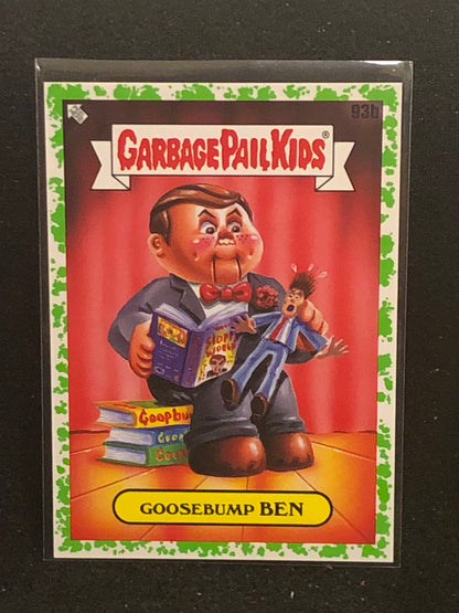 Garbage Pail Kids Bookworms U-PICK Green Parallel Singles