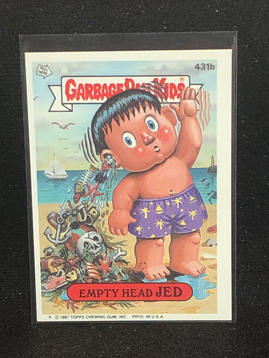 Garbage Pail Kids Original Series 11 (os11) 431b Empty Head Jed