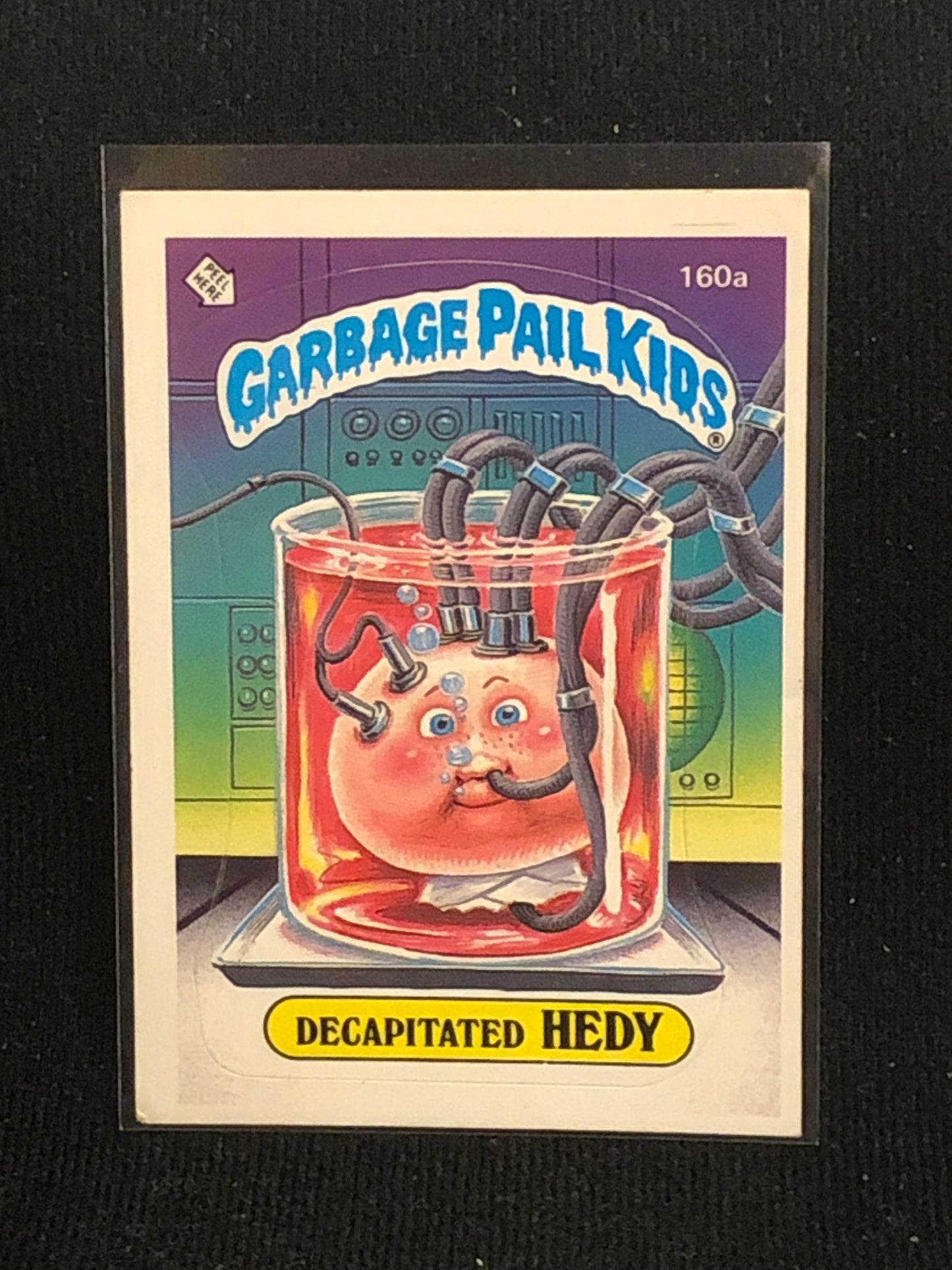 Garbage Pail Kids Original Series 4 (os4) 160a Decapitated Hedy