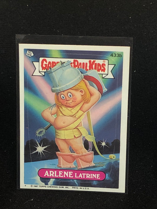 Garbage Pail Kids Original Series 11 (os11) 433b Arlene Latrine