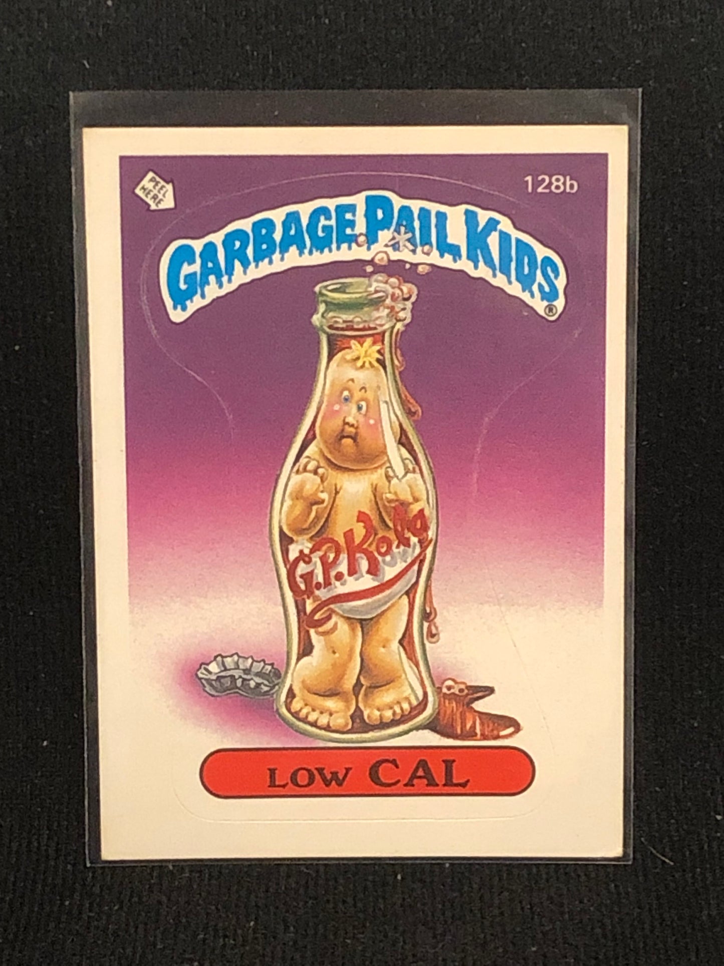 Garbage Pail Kids Original Series 4 (os4) 128b Low Cal