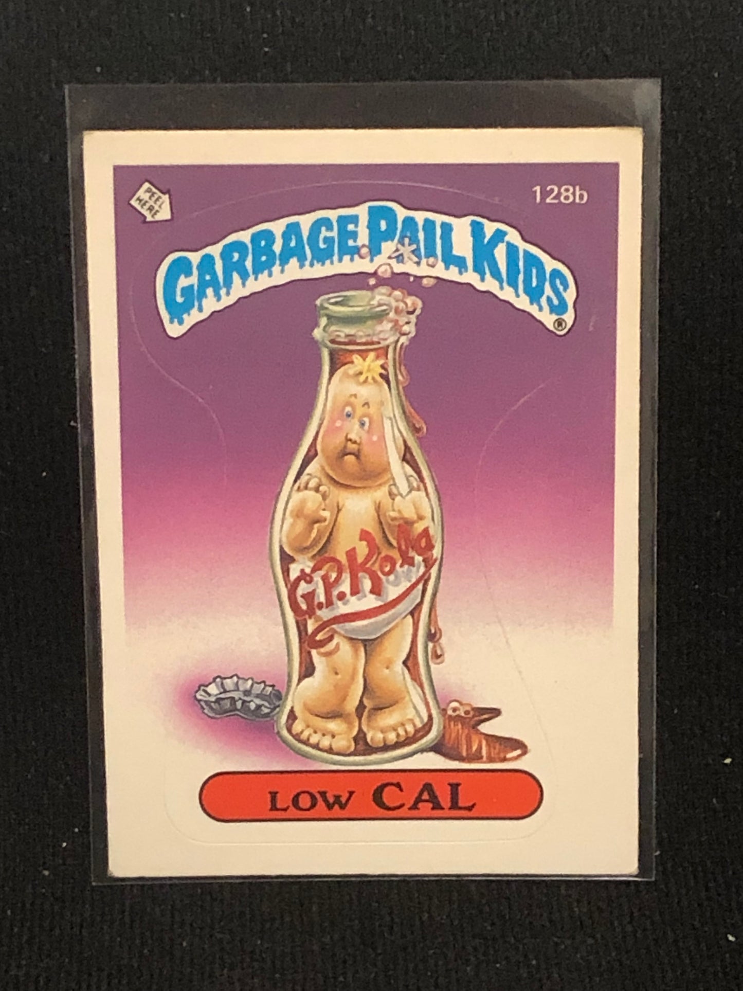 Garbage Pail Kids Original Series 4 (os4) 128b Low Cal