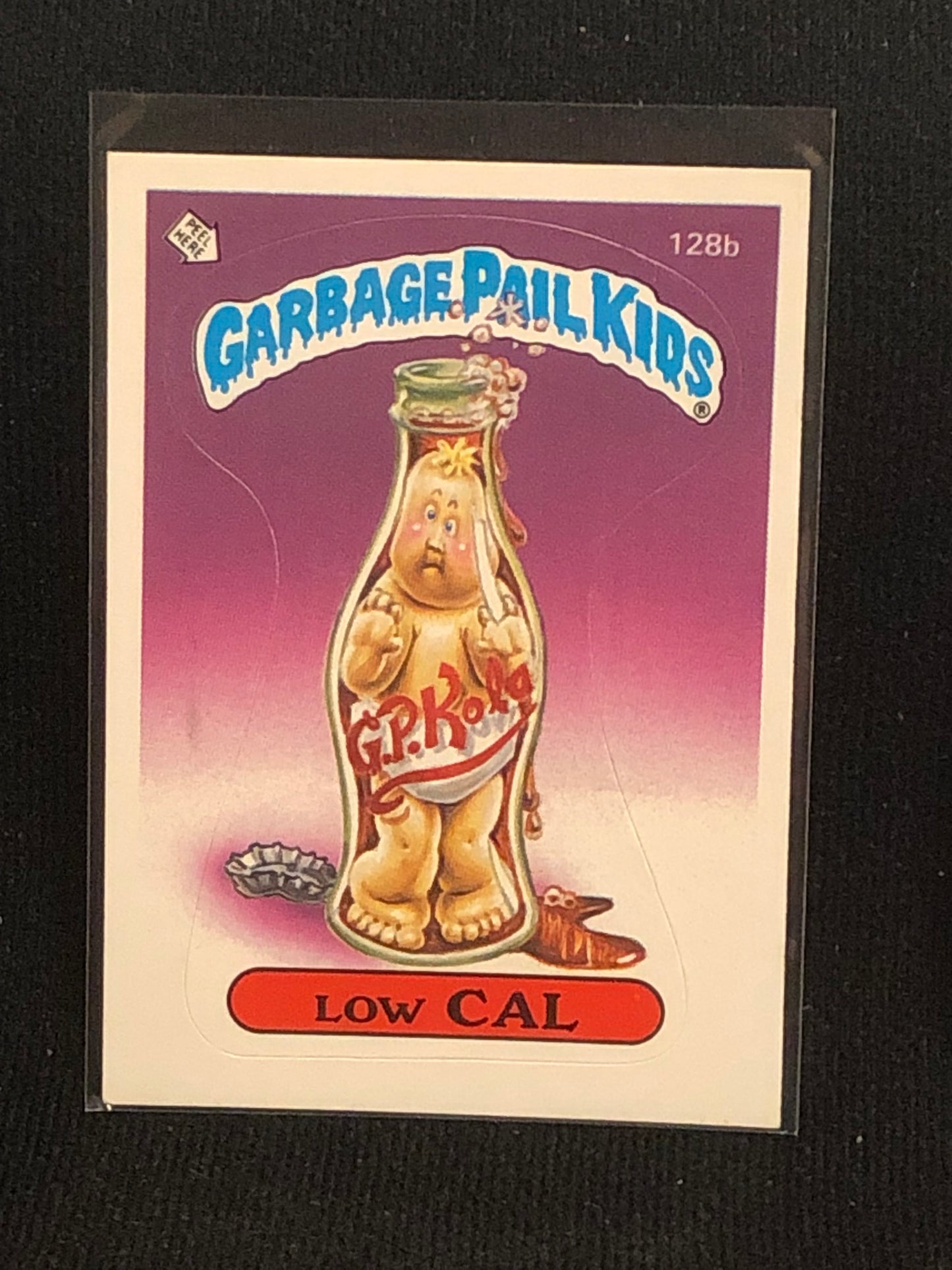 Garbage Pail Kids Original Series 4 (os4) 128b Low Cal