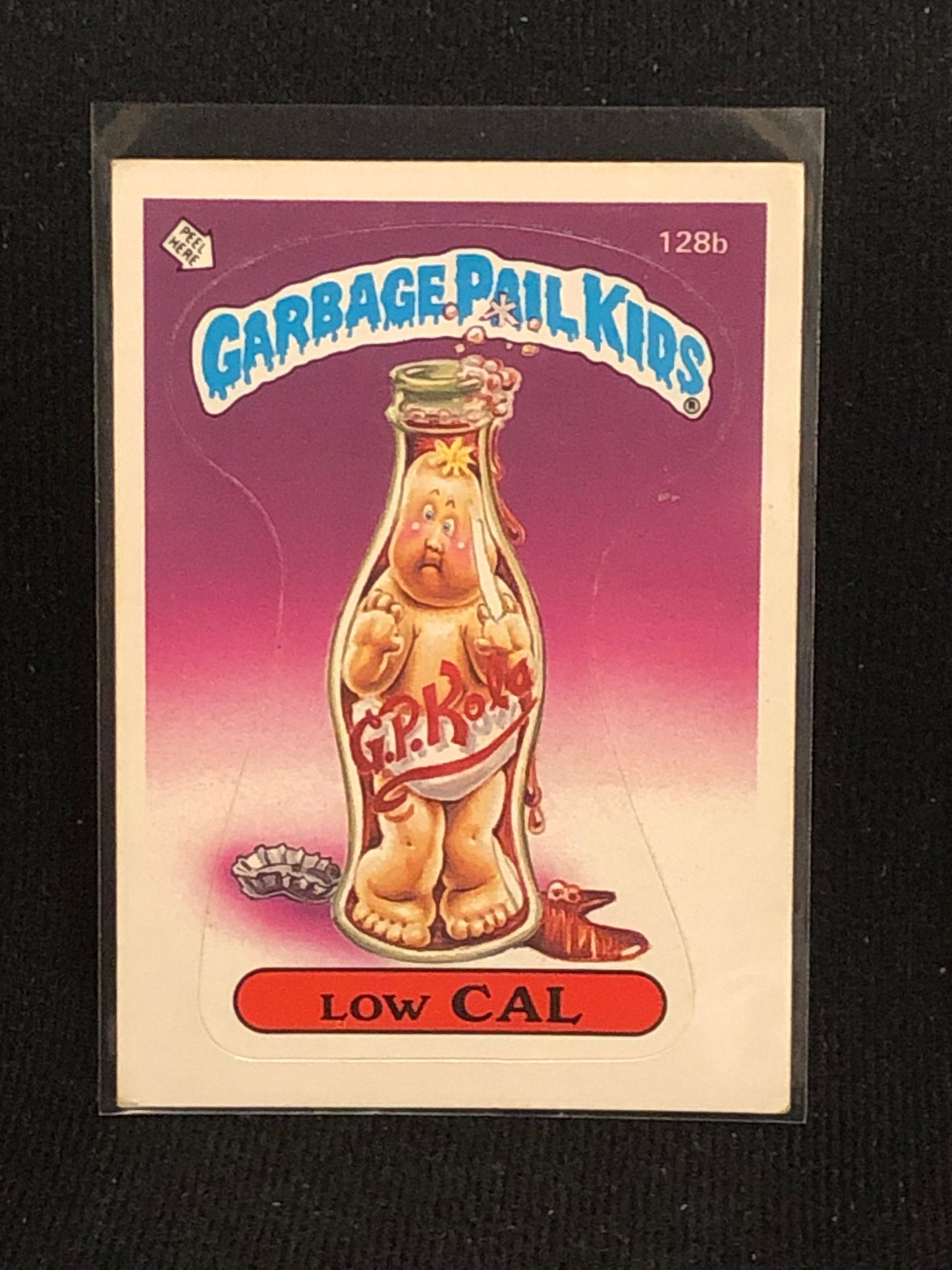 Garbage Pail Kids Original Series 4 (os4) 128b Low Cal