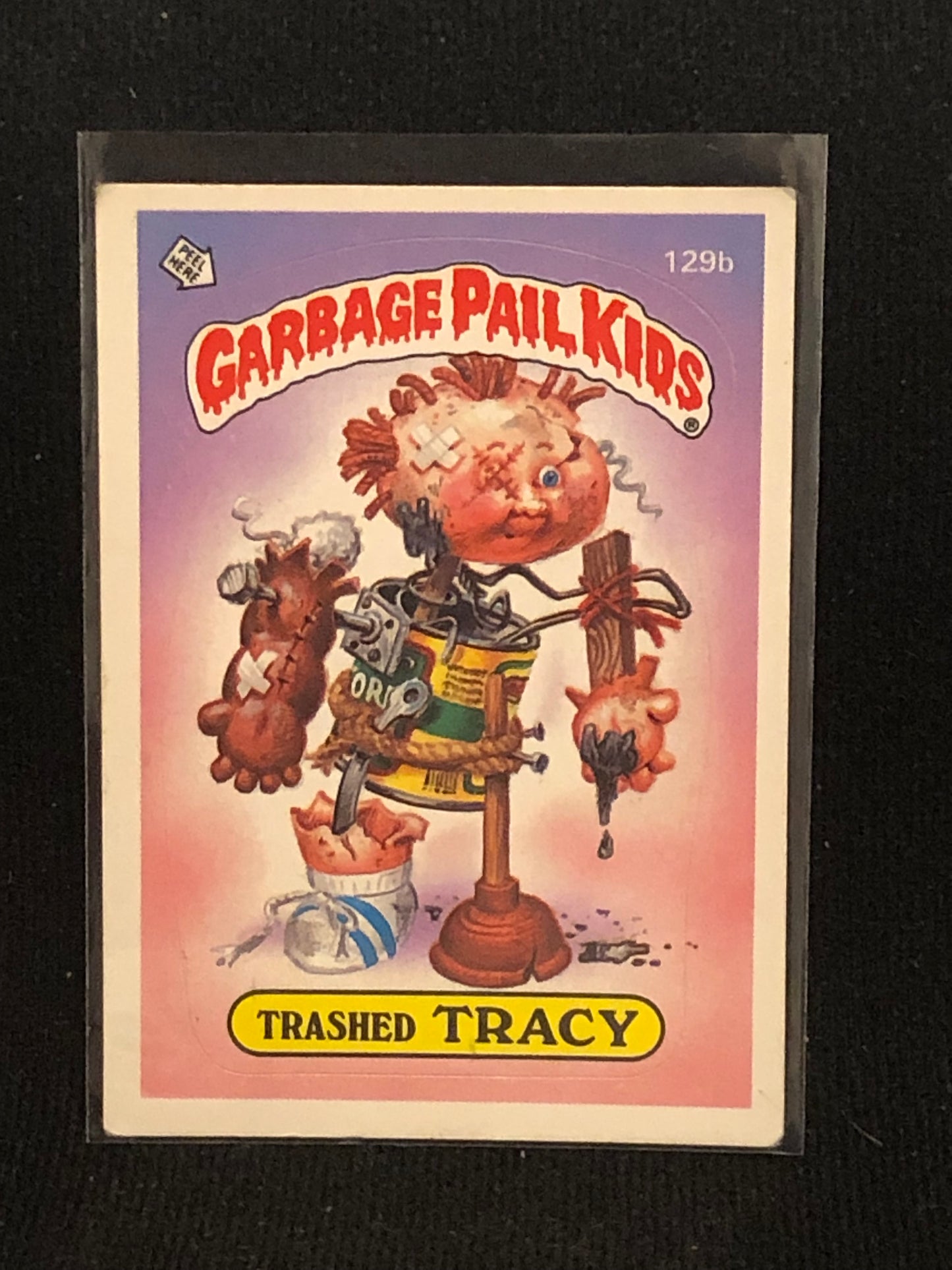 Garbage Pail Kids Original Series 4 (os4) 129b Trashed Tracy