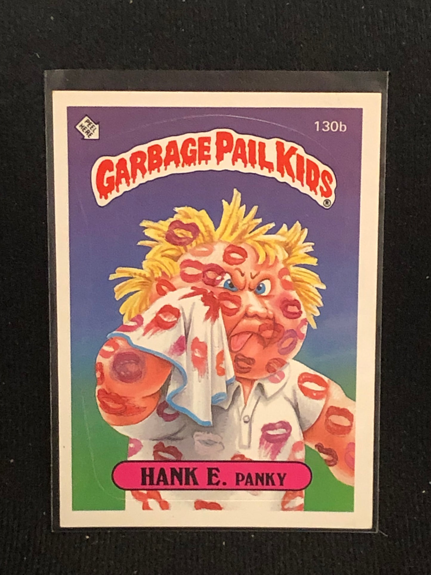 Garbage Pail Kids Original Series 4 (os4) 130b Hank E Panky