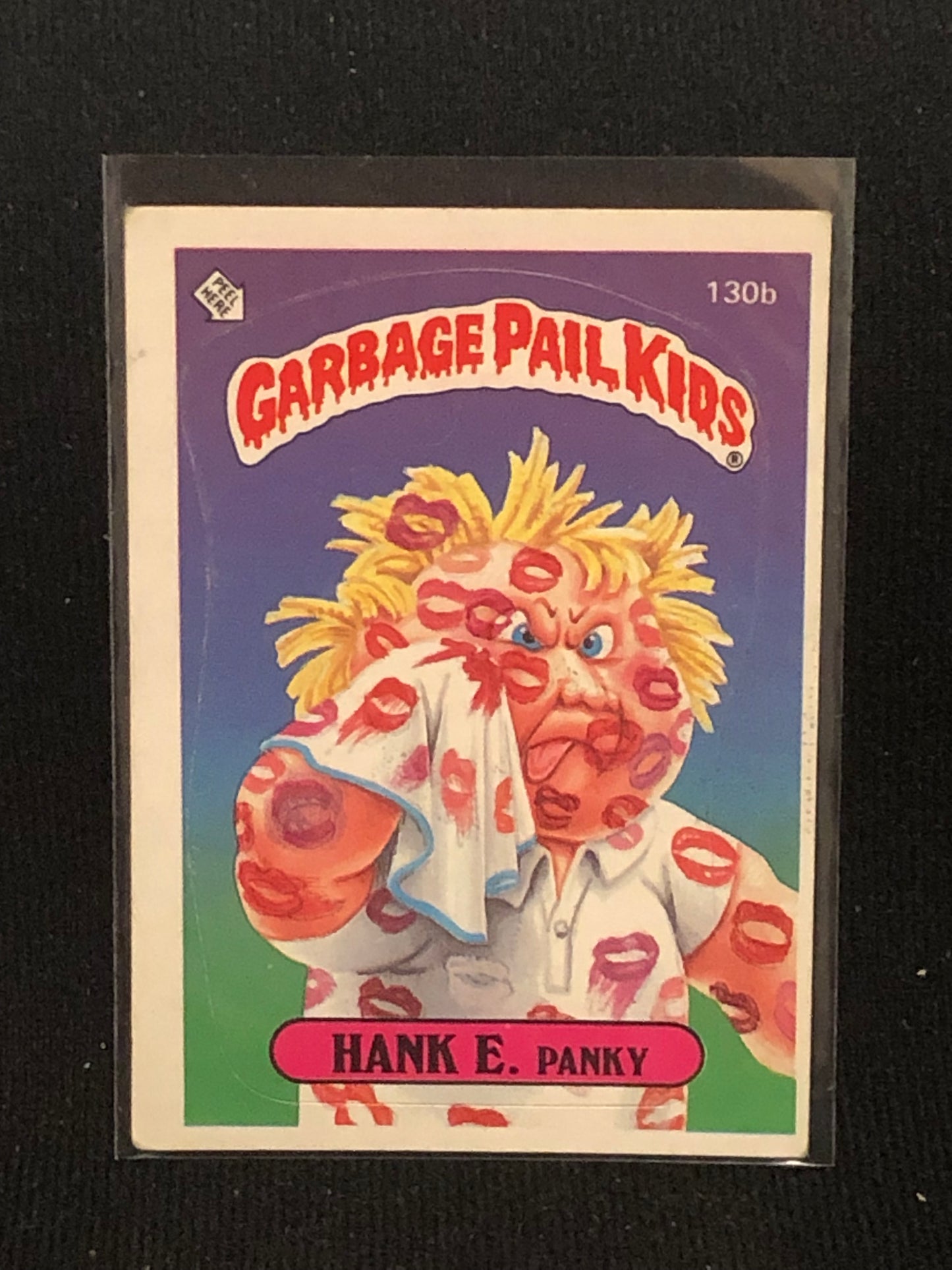 Garbage Pail Kids Original Series 4 (os4) 130b Hank E Panky