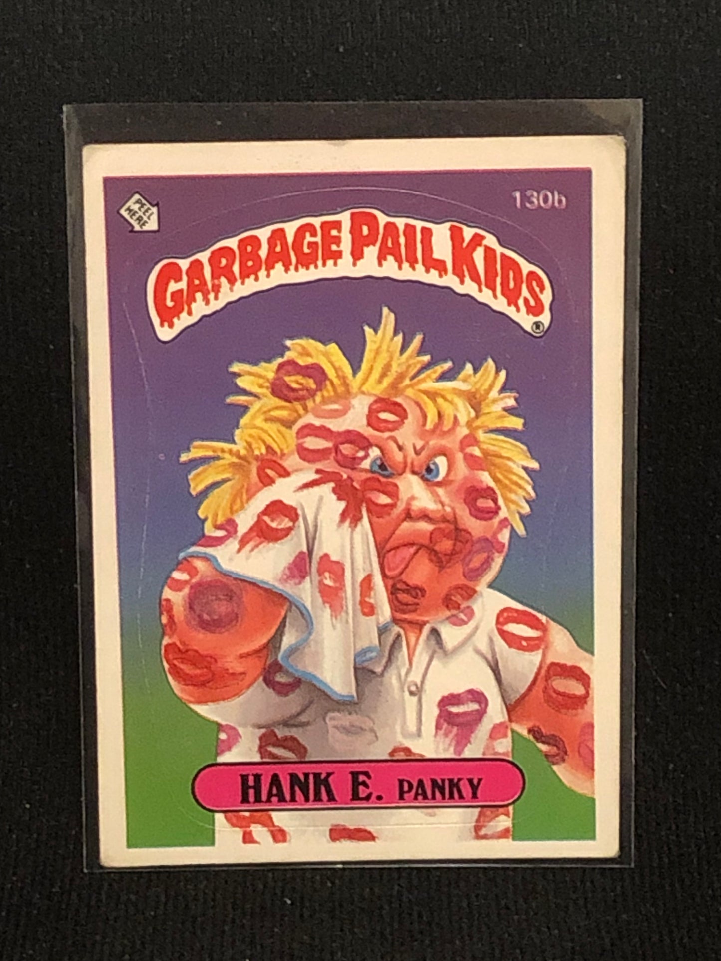 Garbage Pail Kids Original Series 4 (os4) 130b Hank E Panky