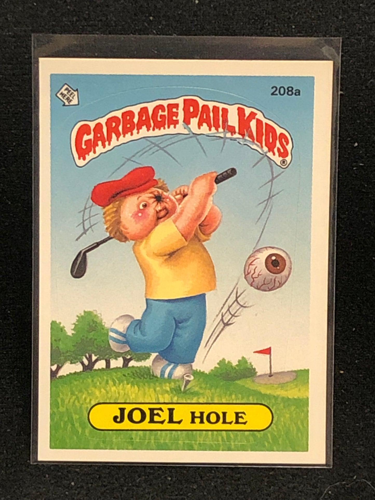 Garbage Pail Kids Original Series 6 (os6) 208a Joel Hole