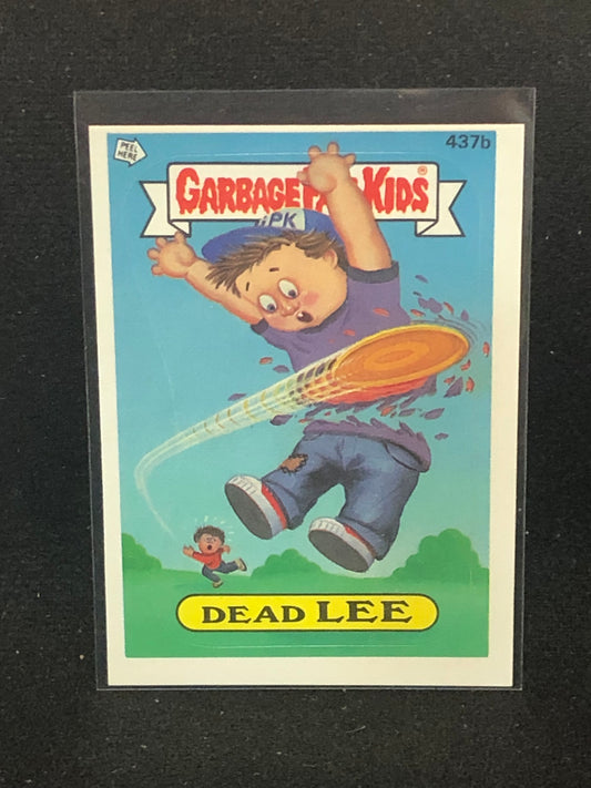 Garbage Pail Kids Original Series 11 (os11) 437b Dead Lee