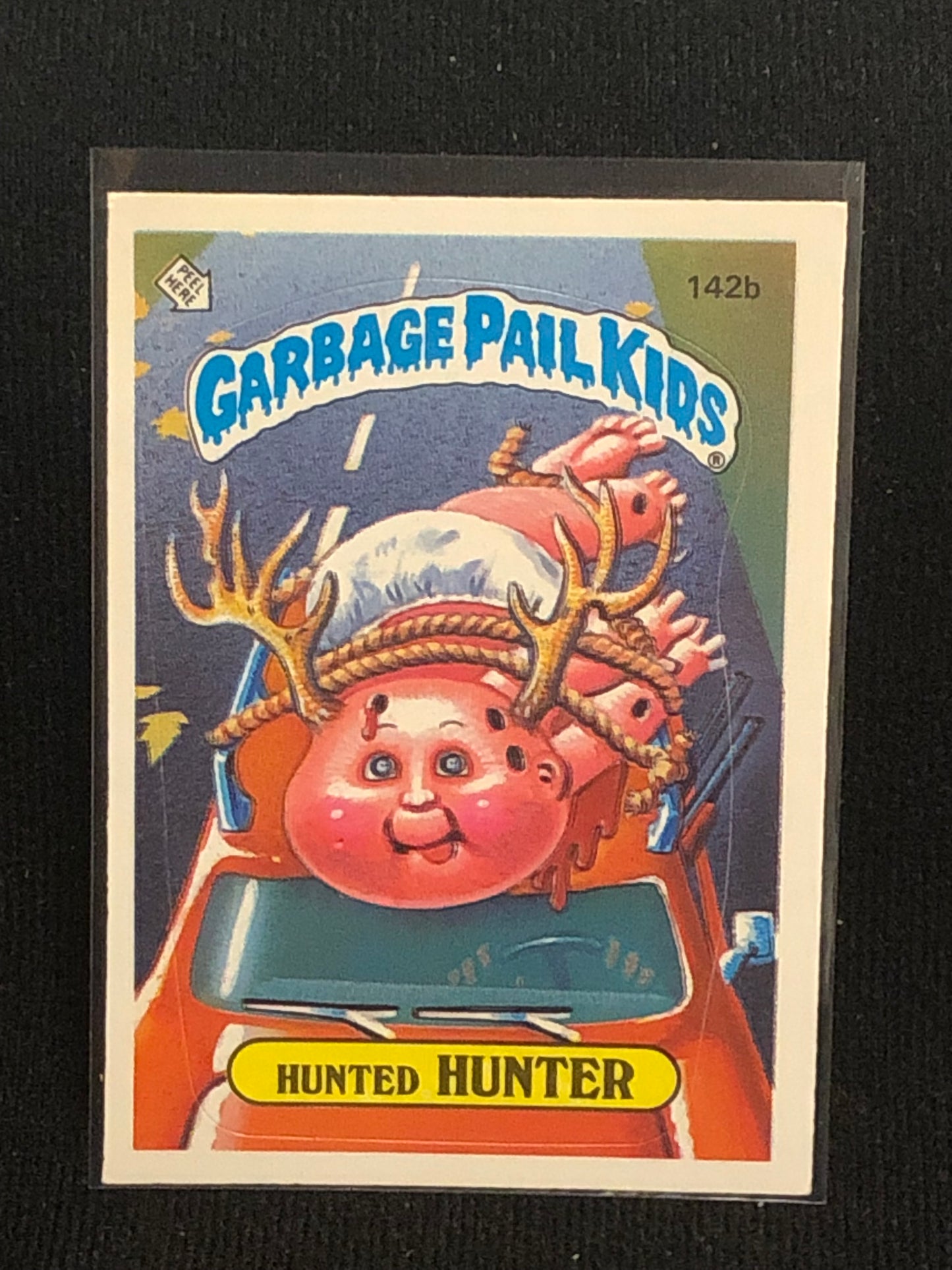 Garbage Pail Kids Original Series 4 (os4) 142b Hunted Hunter