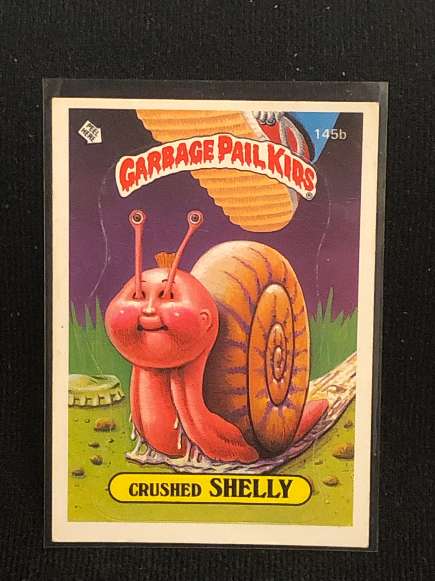 Garbage Pail Kids Original Series 4 (os4) 145b Crushed Shelly