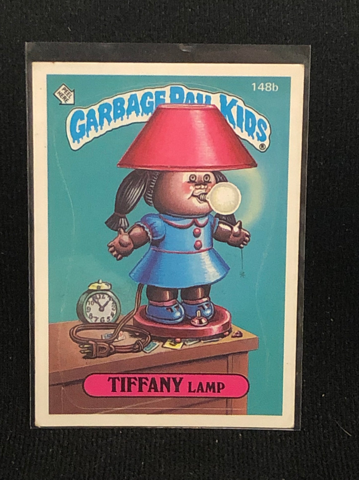 Garbage Pail Kids Original Series 4 (os4) 148b Tiffany Lamp