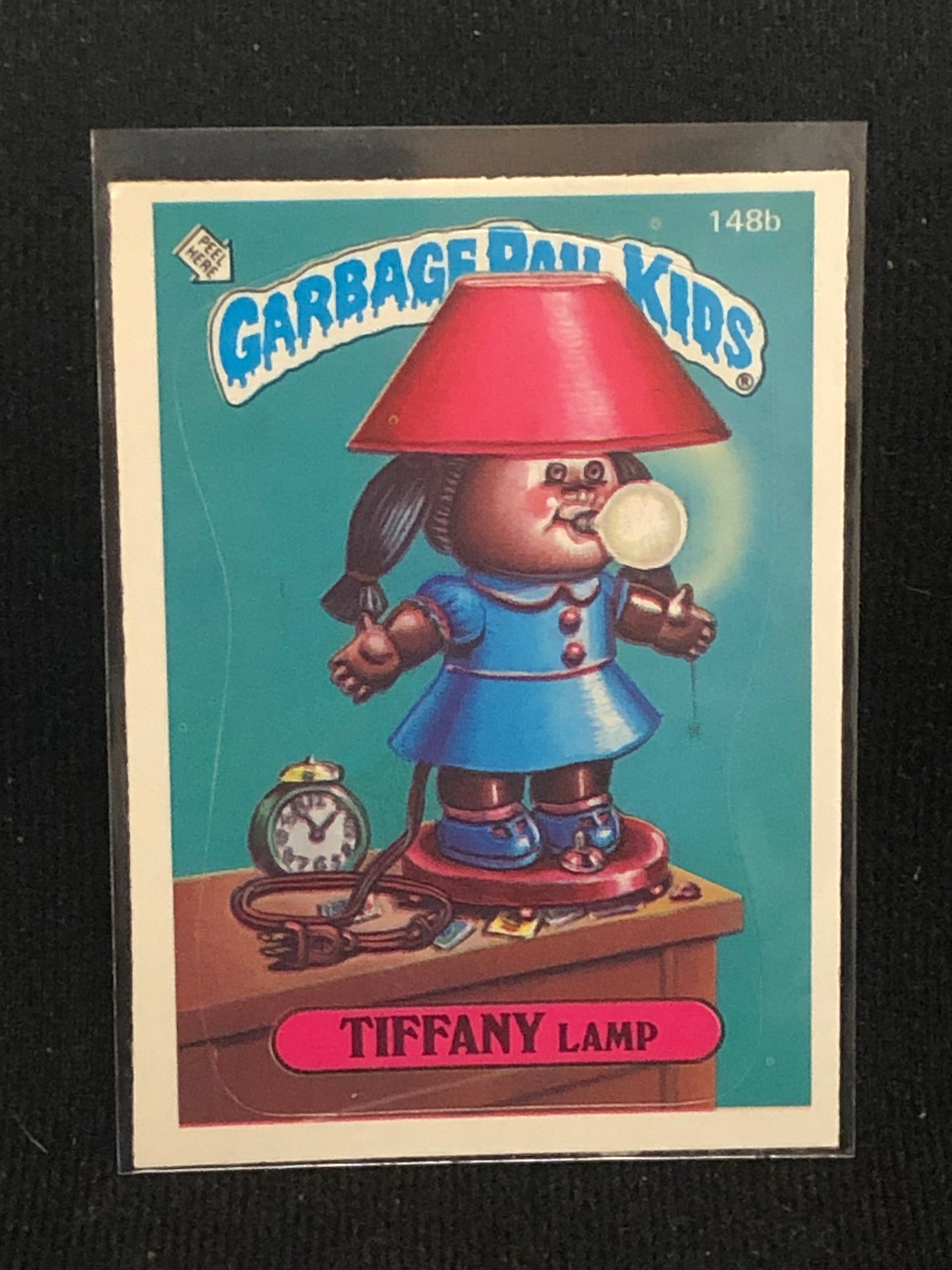 Garbage Pail Kids Original Series 4 (os4) 148b Tiffany Lamp