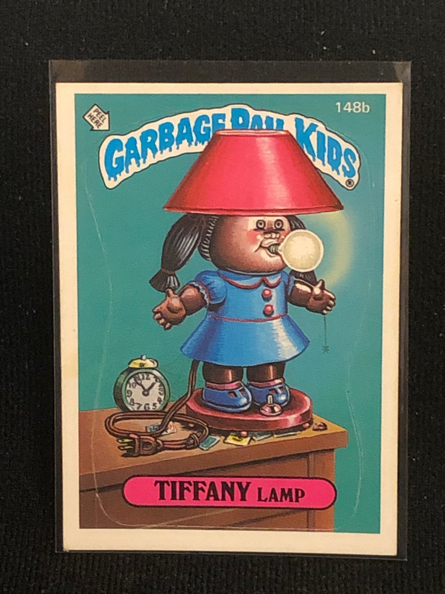 Garbage Pail Kids Original Series 4 (os4) 148b Tiffany Lamp