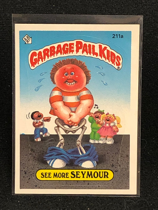 Garbage Pail Kids Original Series 6 (os6) 211a See More Seymore