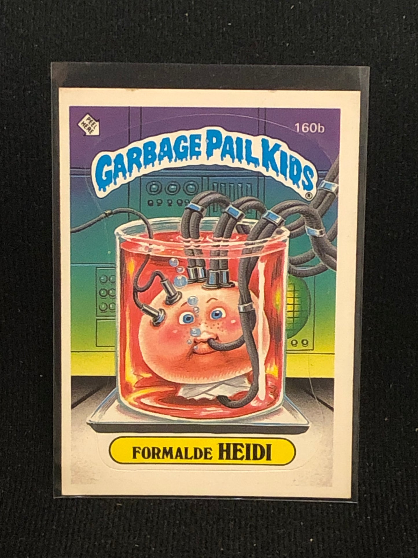 Garbage Pail Kids Original Series 4 (os4) 160b Formalde Heidi